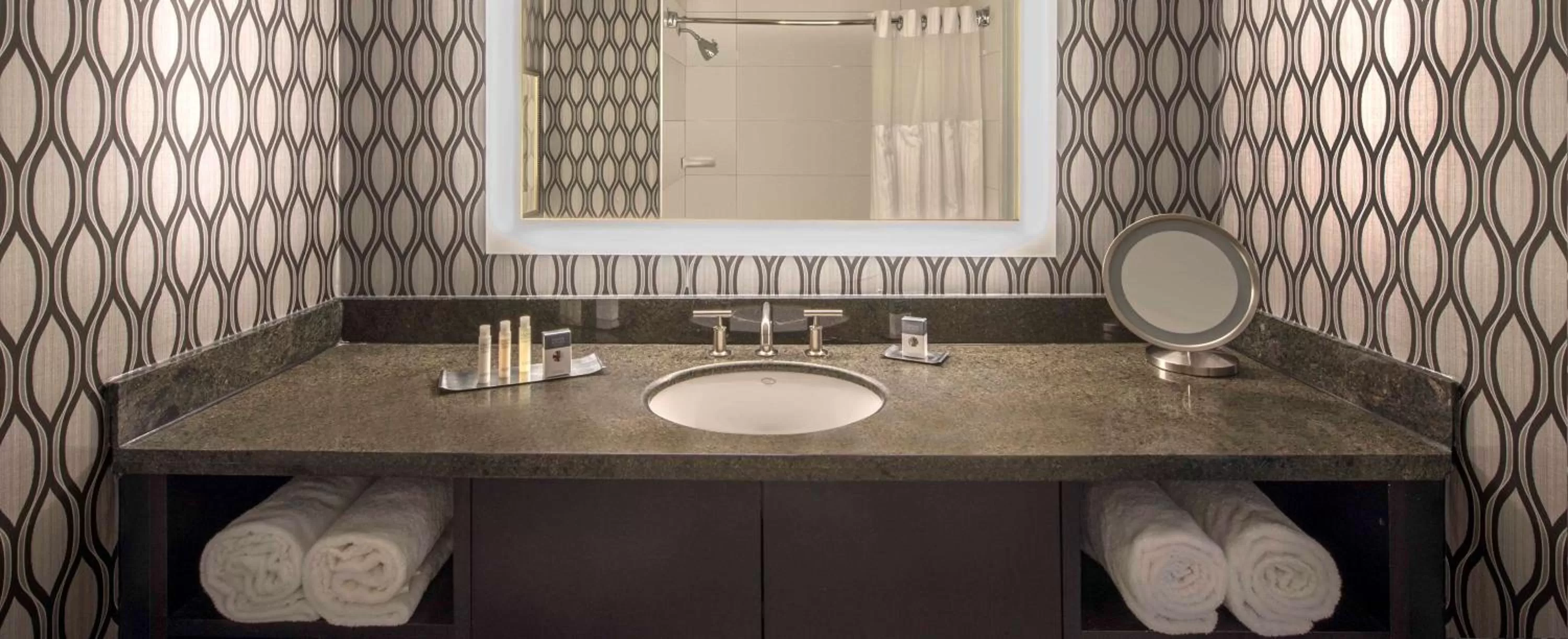 Bathroom in DoubleTree by Hilton Chicago Schaumburg