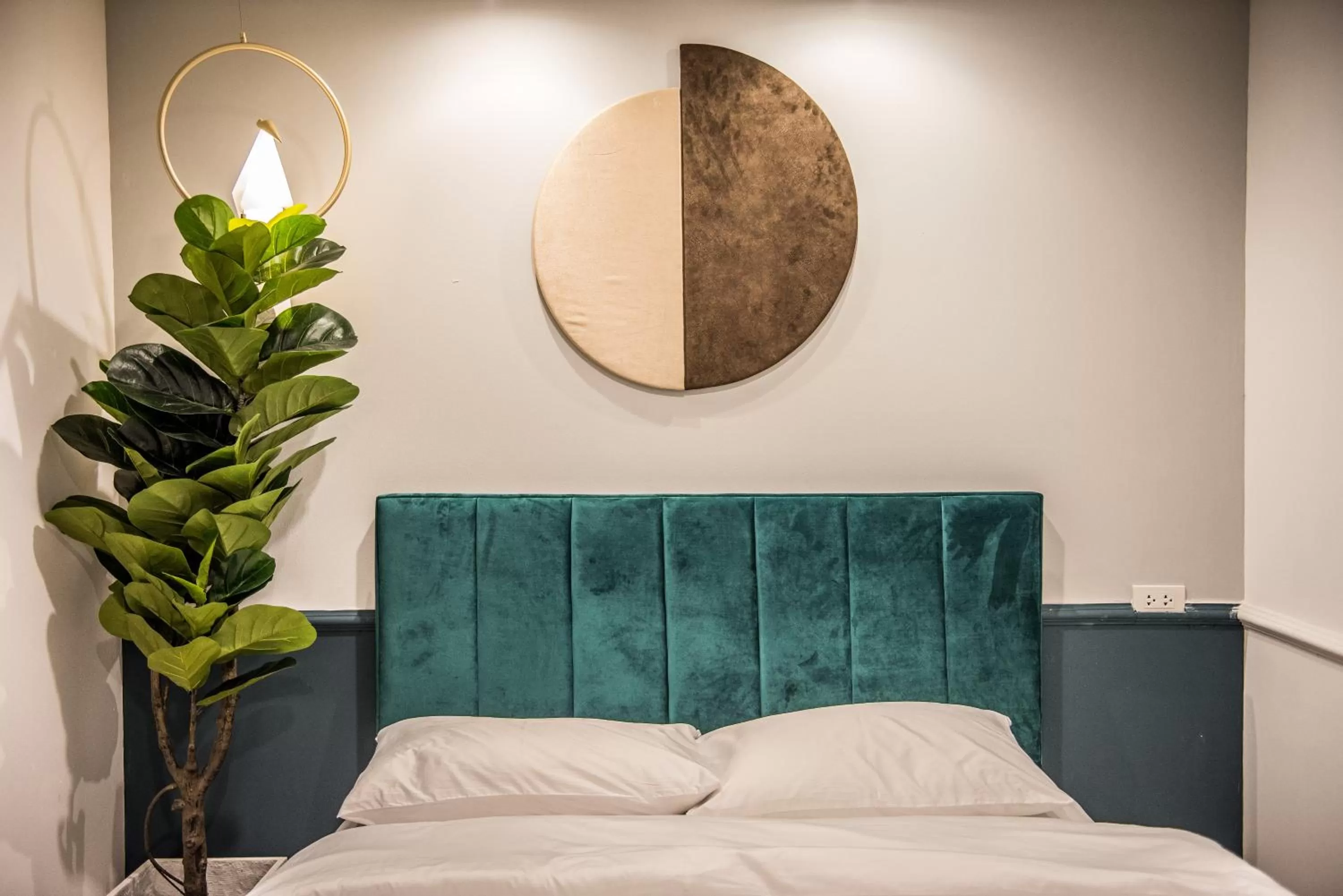 Bed in Theme Boutique Hotel Bangkok