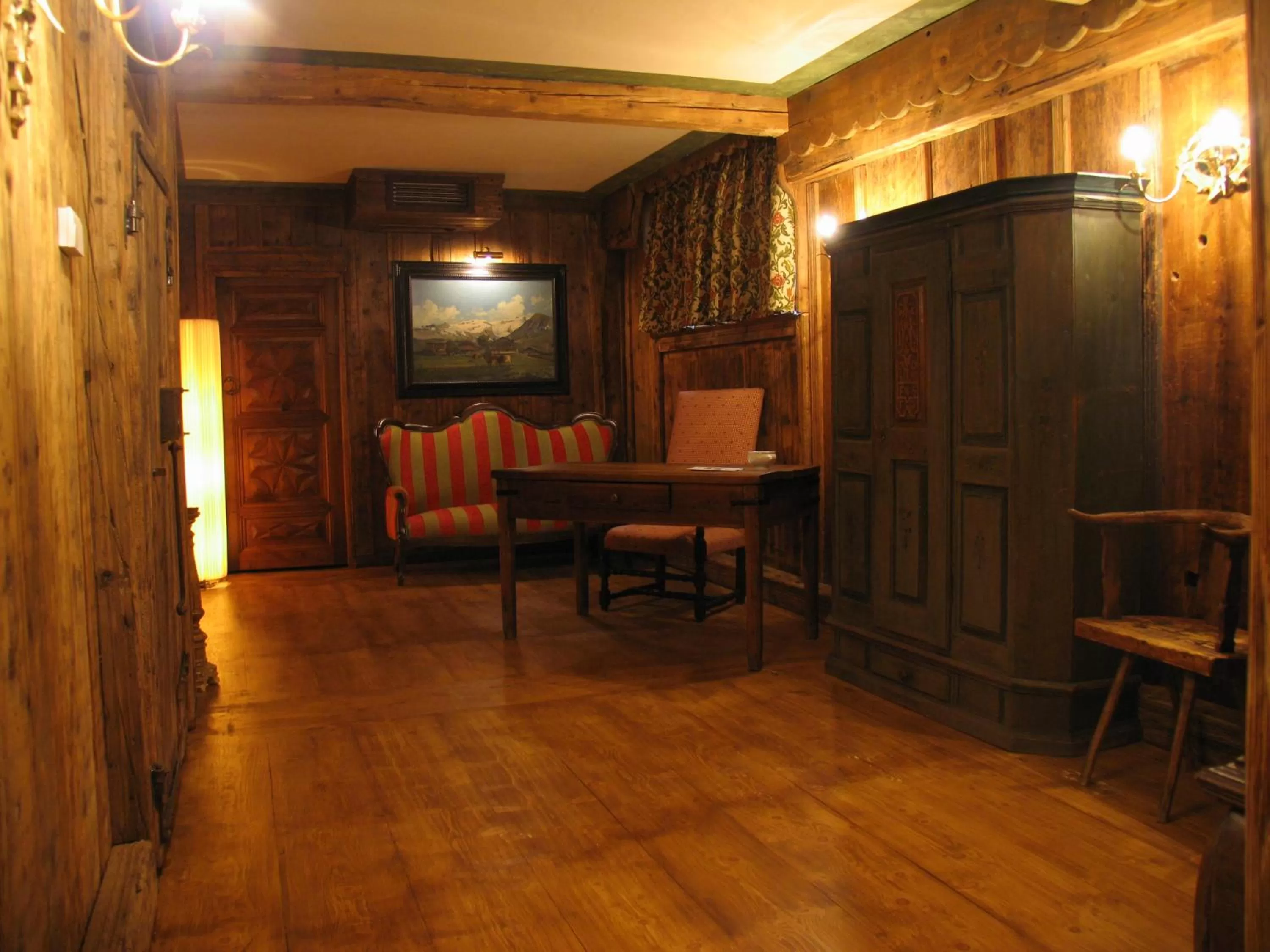 Area and facilities in Hotel Chalet La Meridiana