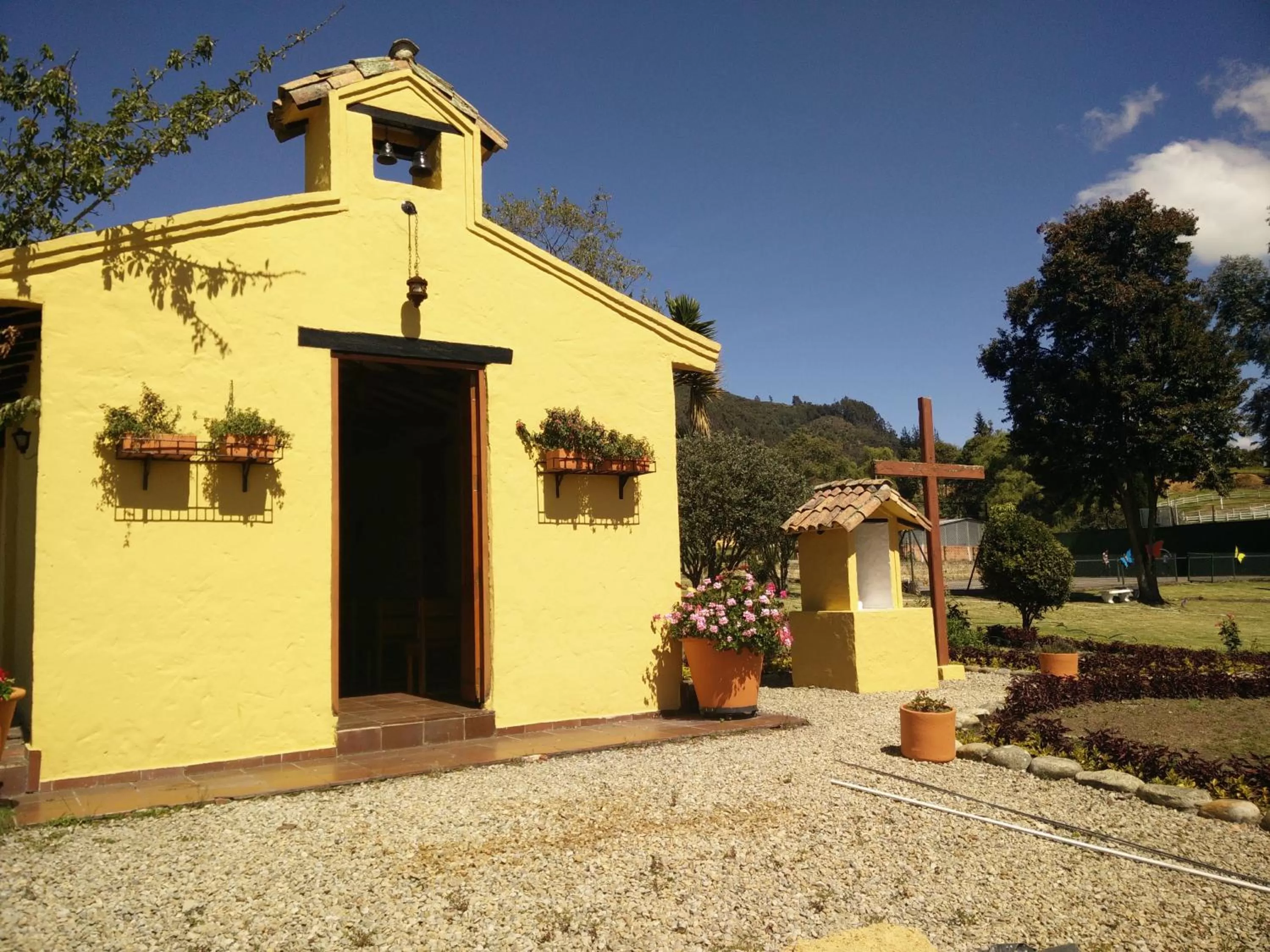 Garden, Property Building in Hotel Campestre Franchesca