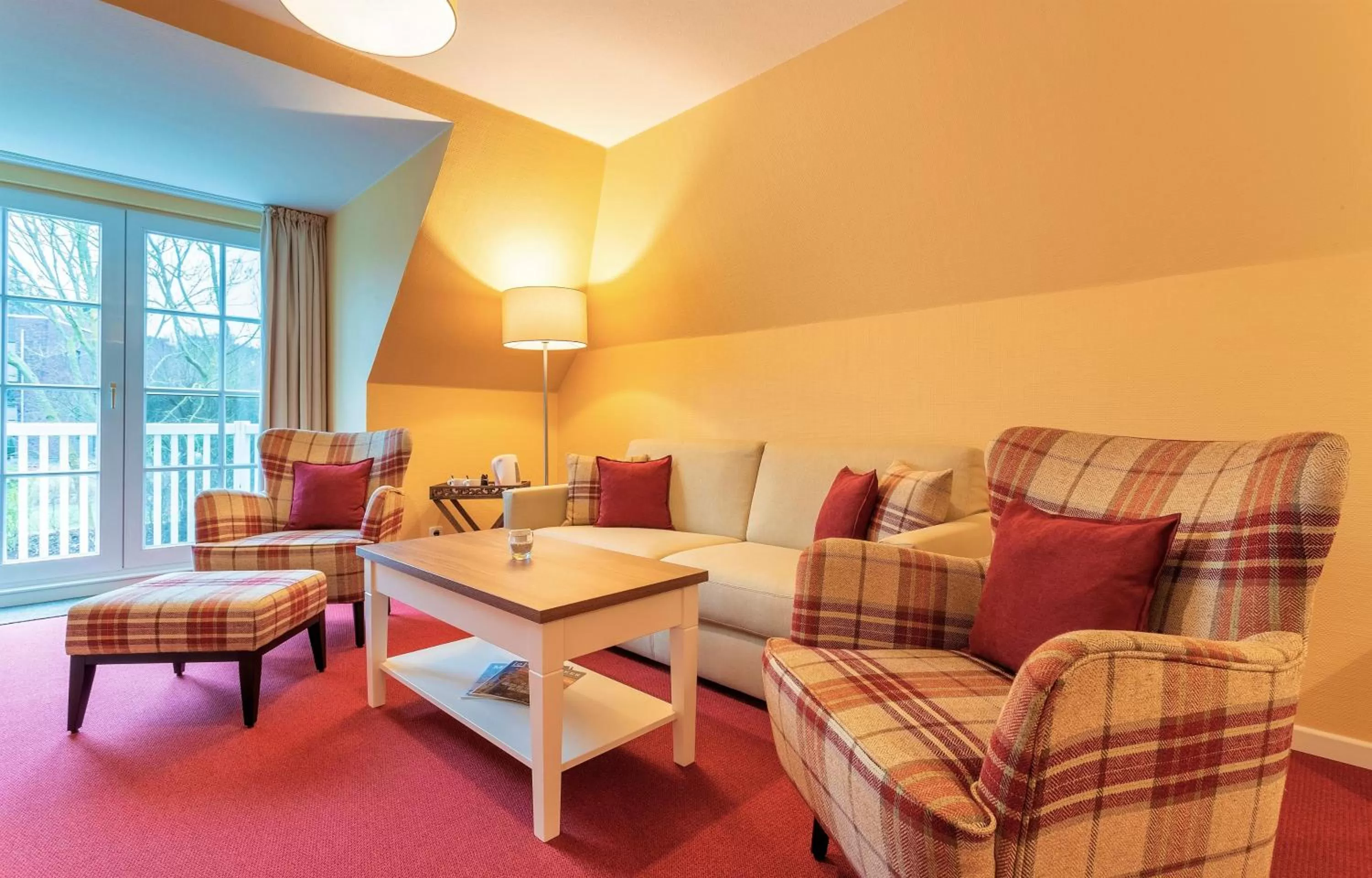 Seating area in Hotel Landhaus Ellerbrock