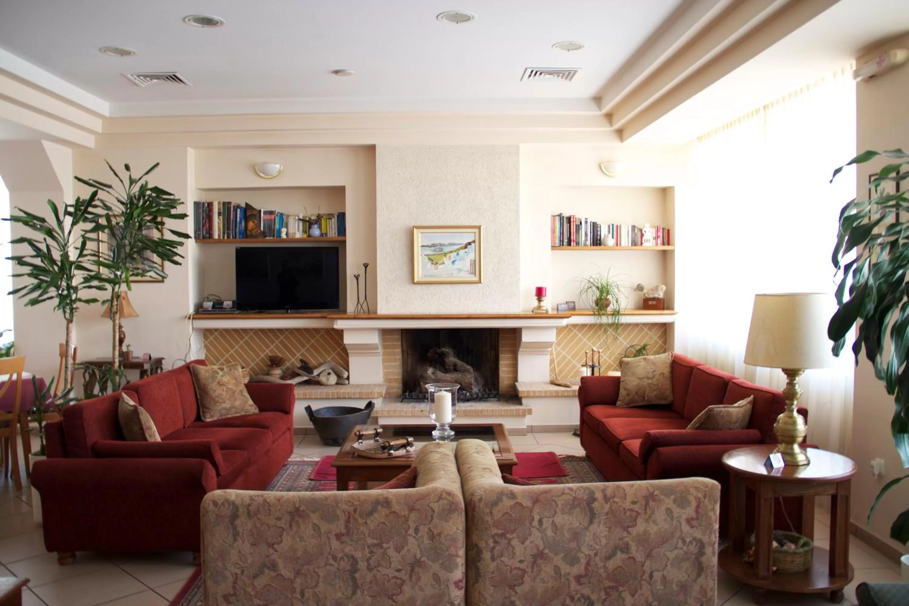 Living room in Green Hill Hotel