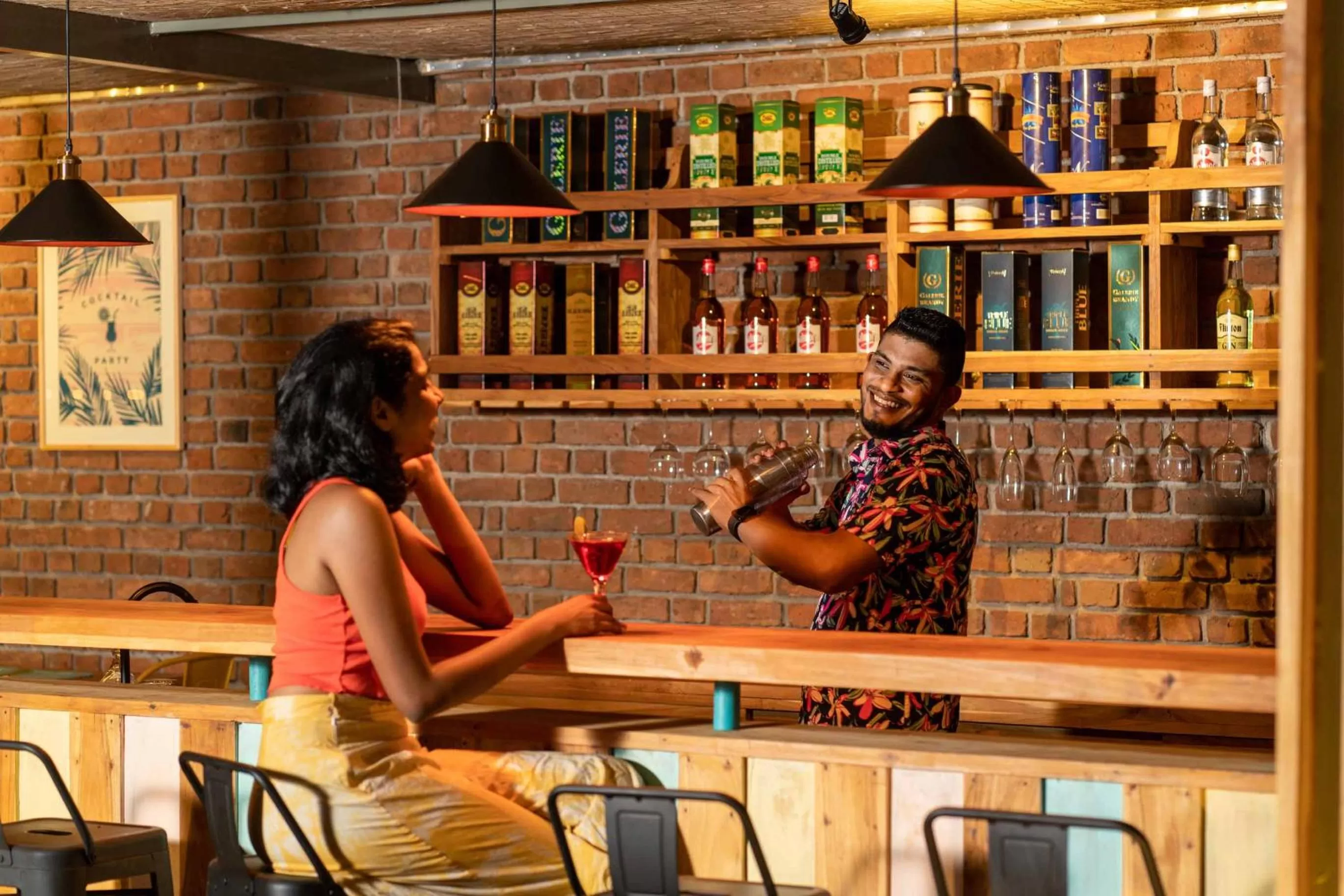 Lounge or bar in Palmera Eco Resorts Nilaveli