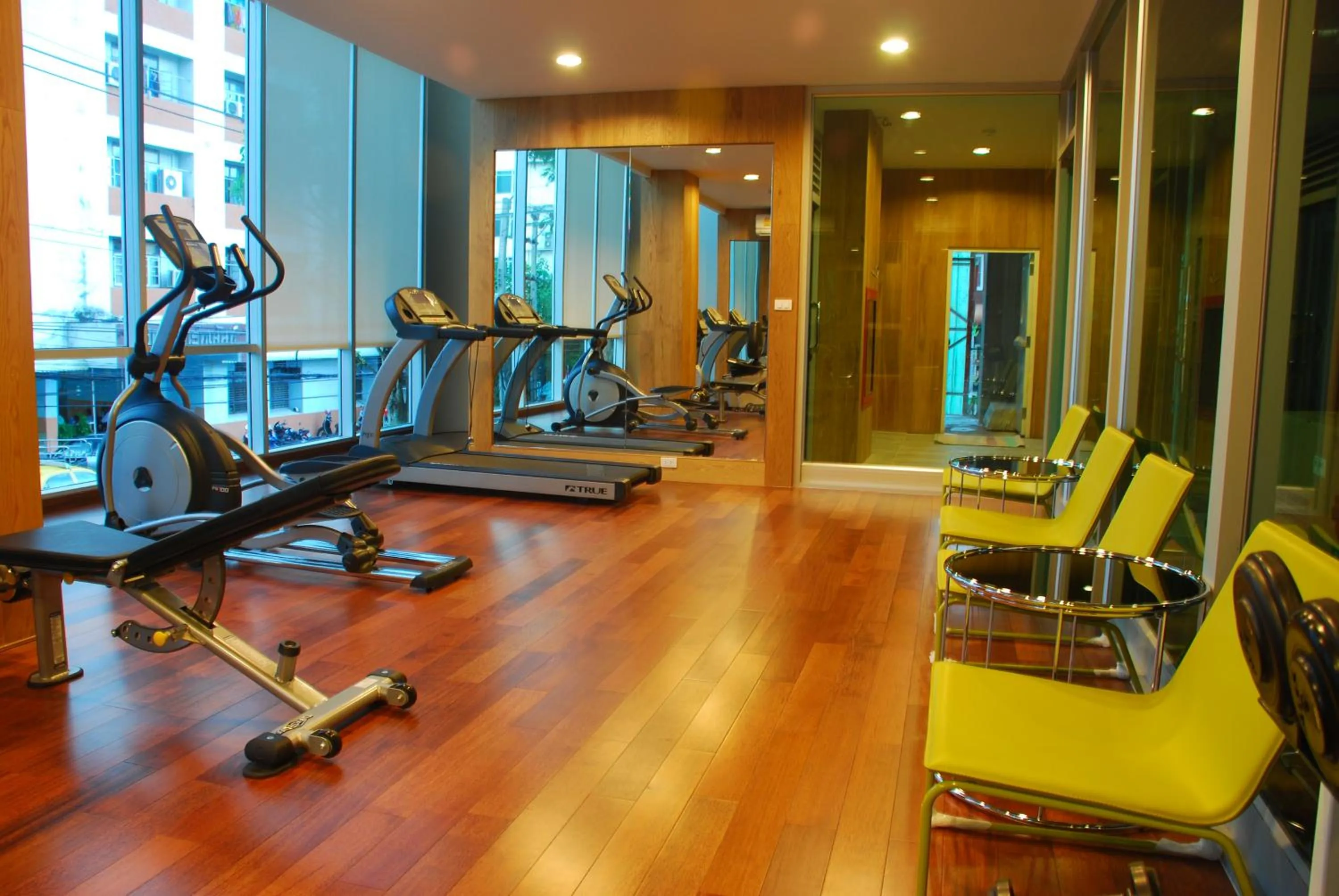 Fitness centre/facilities in BB Garden Resort
