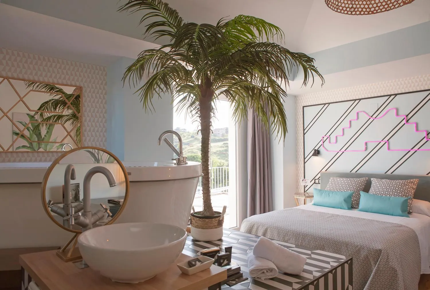 Bed in Amita Hotel Boutique "Only adults"