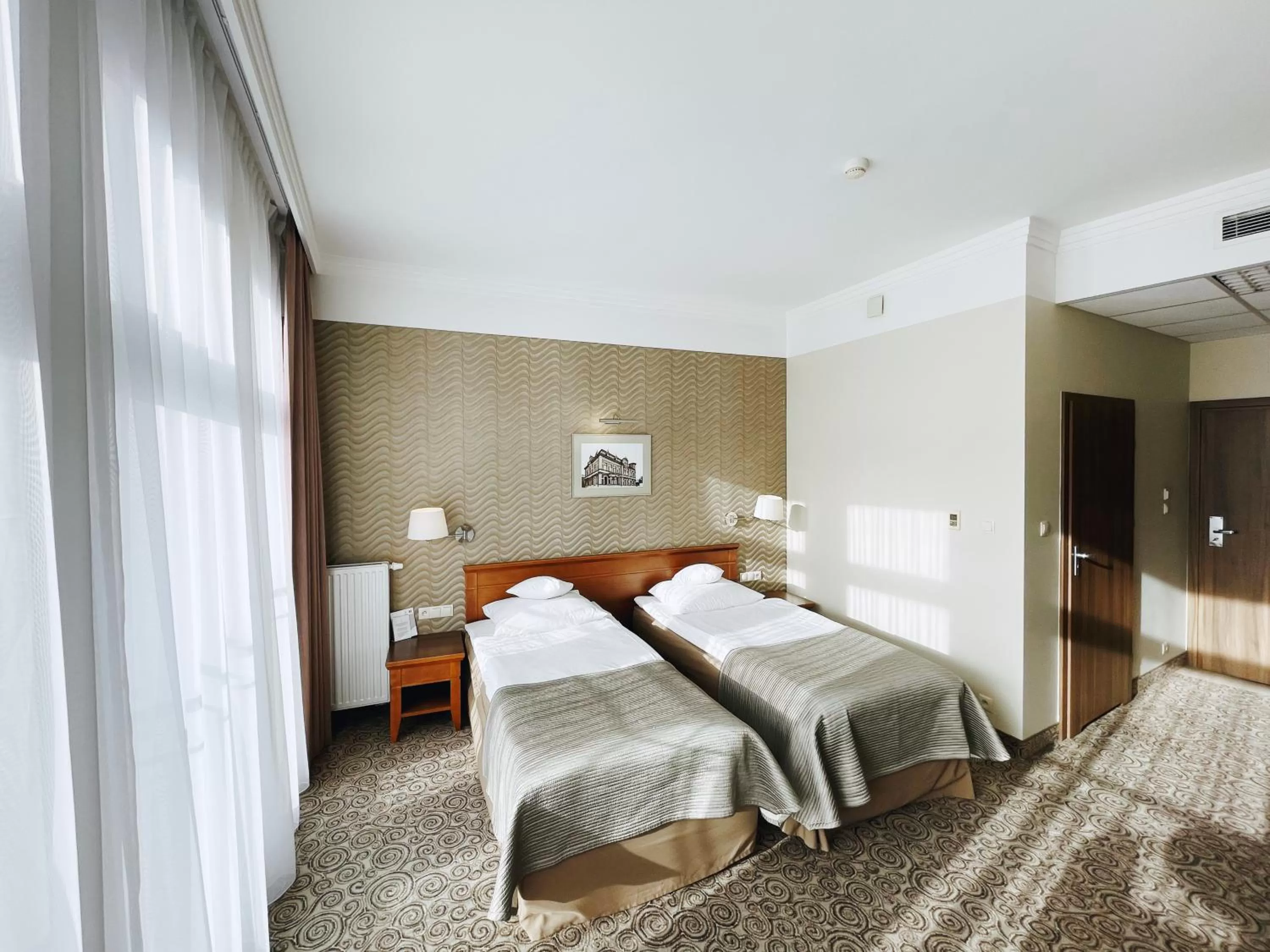 Bed in Hotel Esperanto