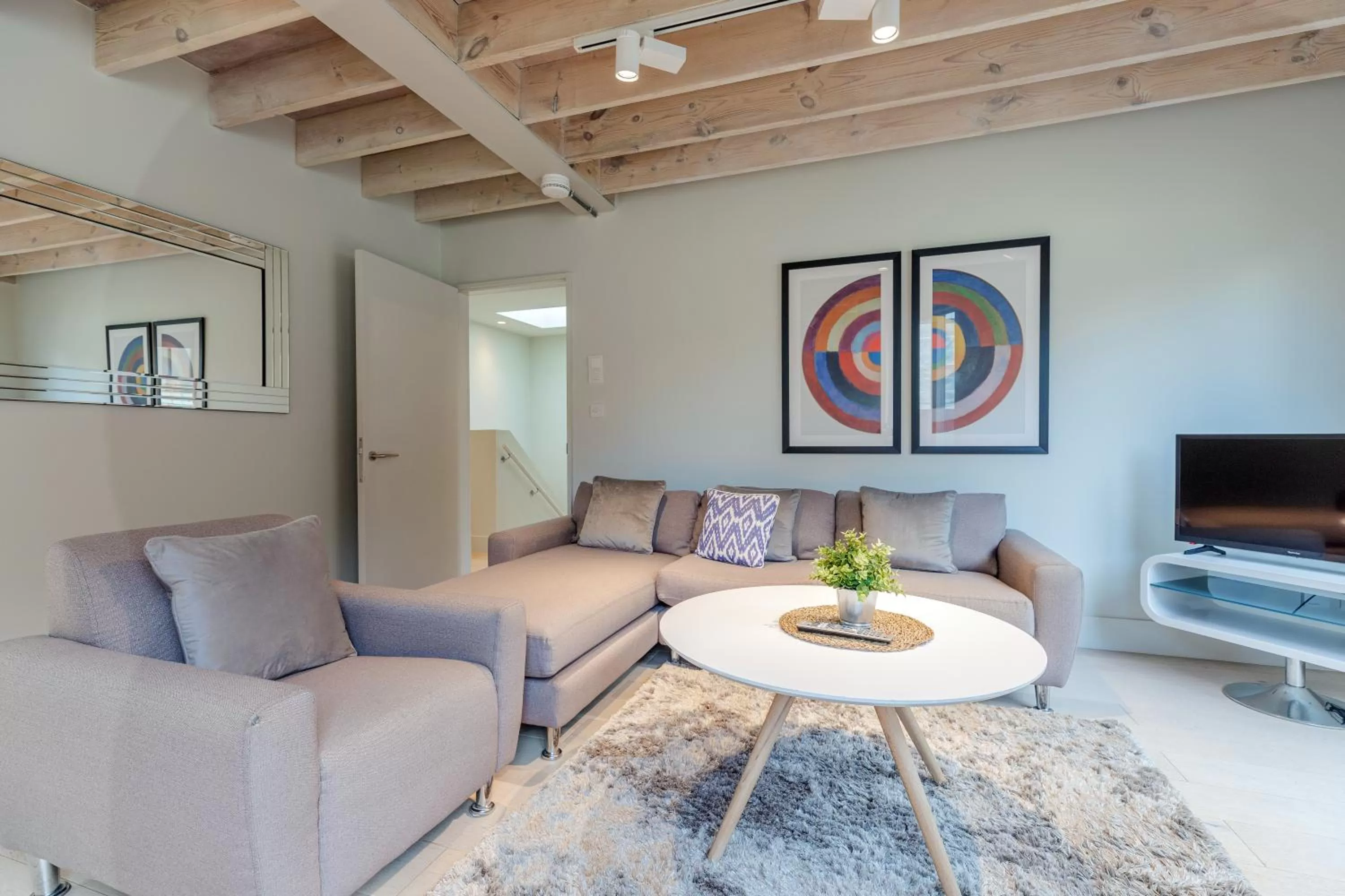 Living room, Seating Area in Holborn Apartments