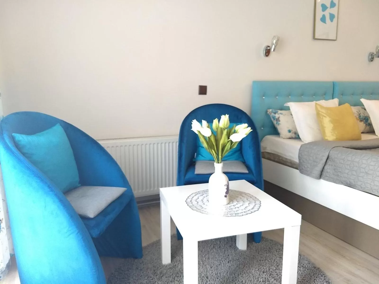 Living room, Seating Area in White Rose Family Guest House