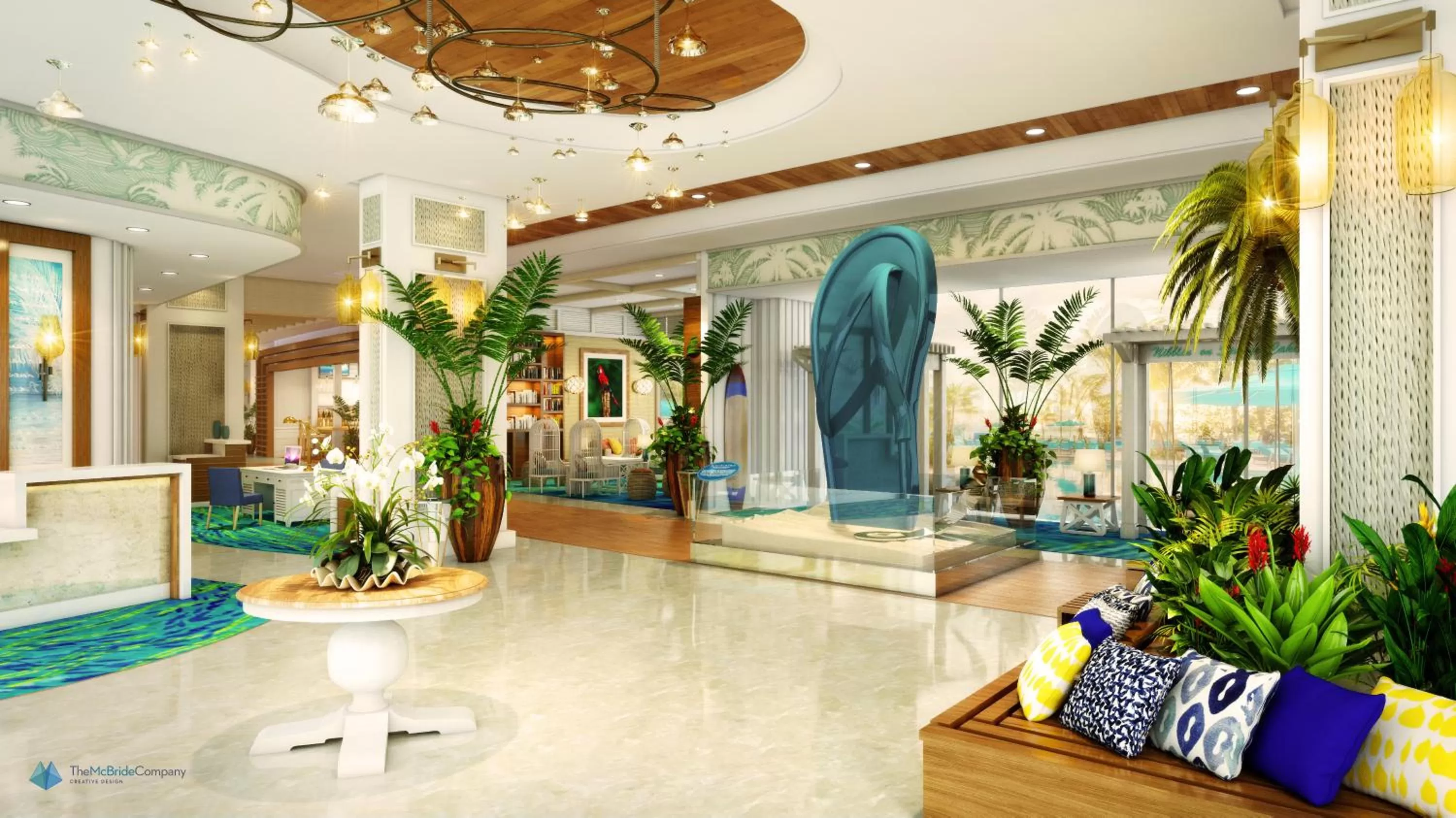Lobby or reception in Margaritaville Beach Resort Nassau