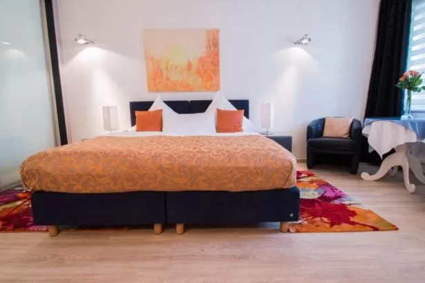 Photo of the whole room, Bed in Apartments am Prinzenplatz - Superior