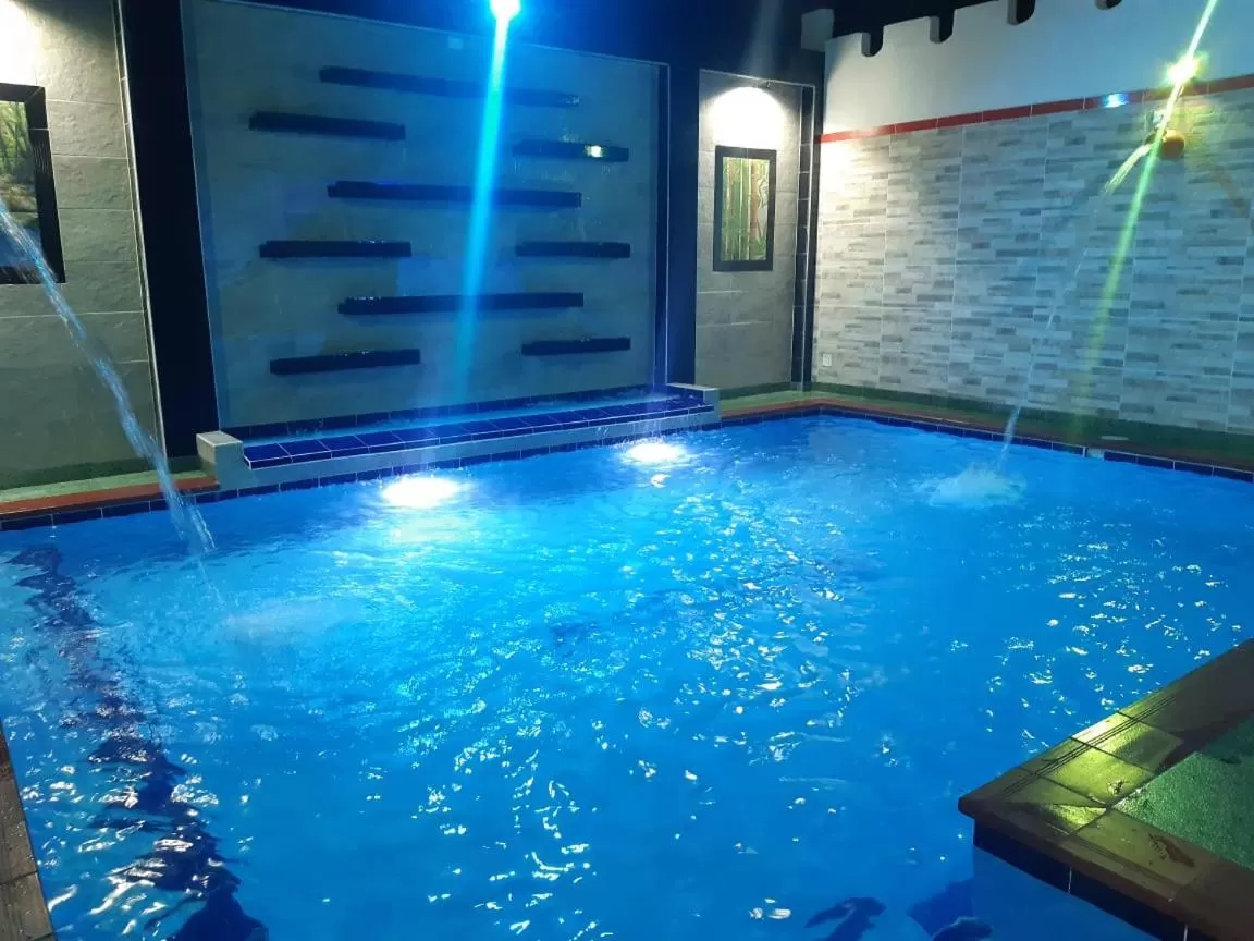 Swimming Pool in Hotel Colonial Villavieja