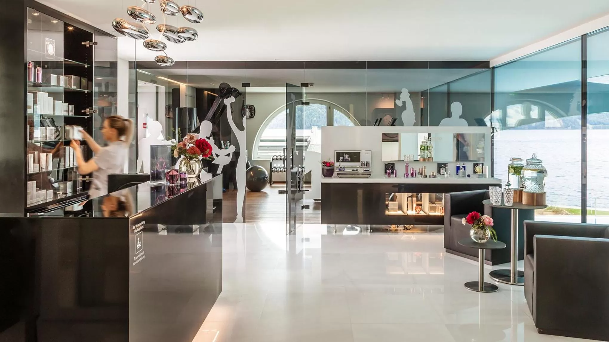 Spa and wellness centre/facilities in Park Hotel Vitznau