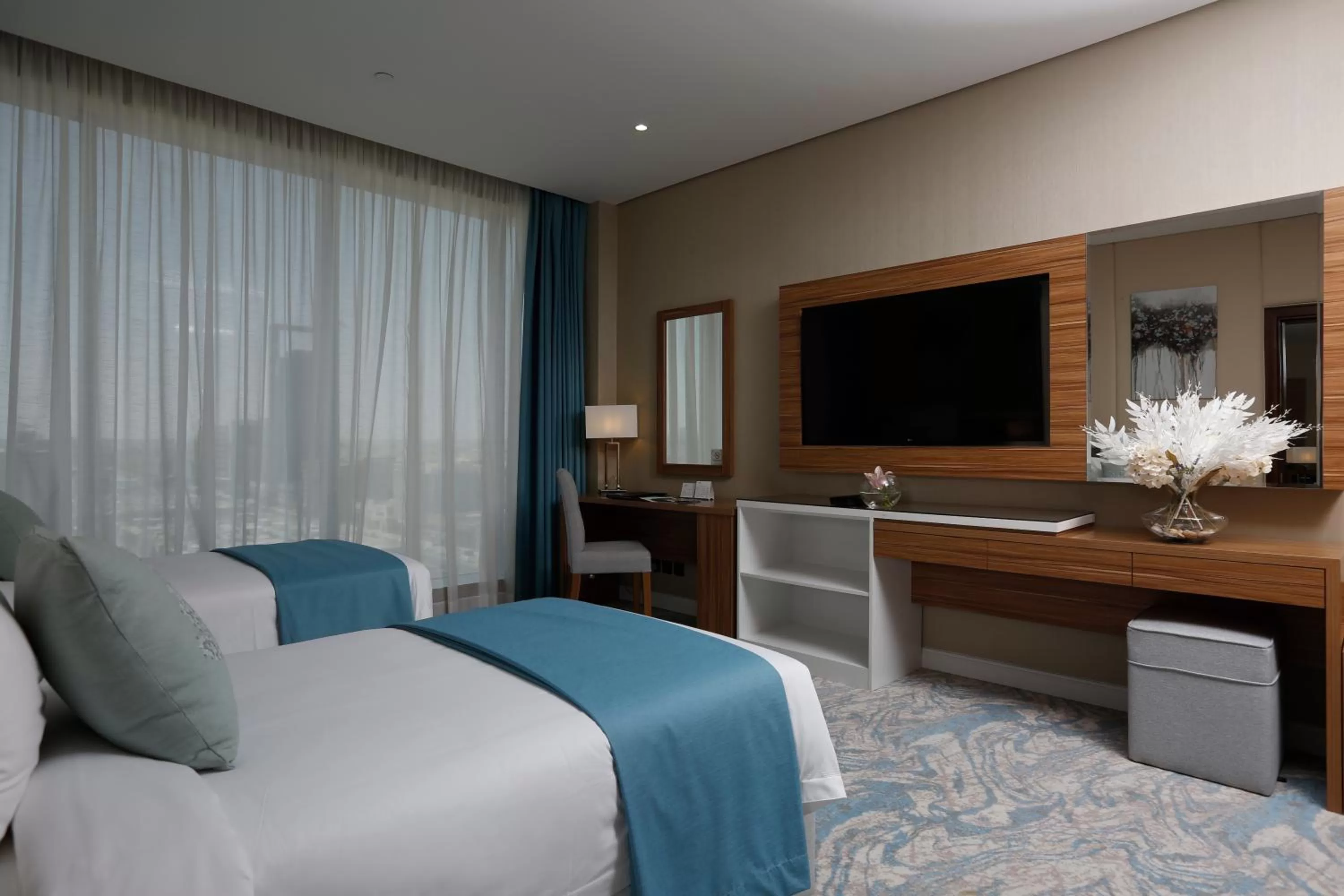 Bedroom, Bed in Cantonal Hotel by Warwick