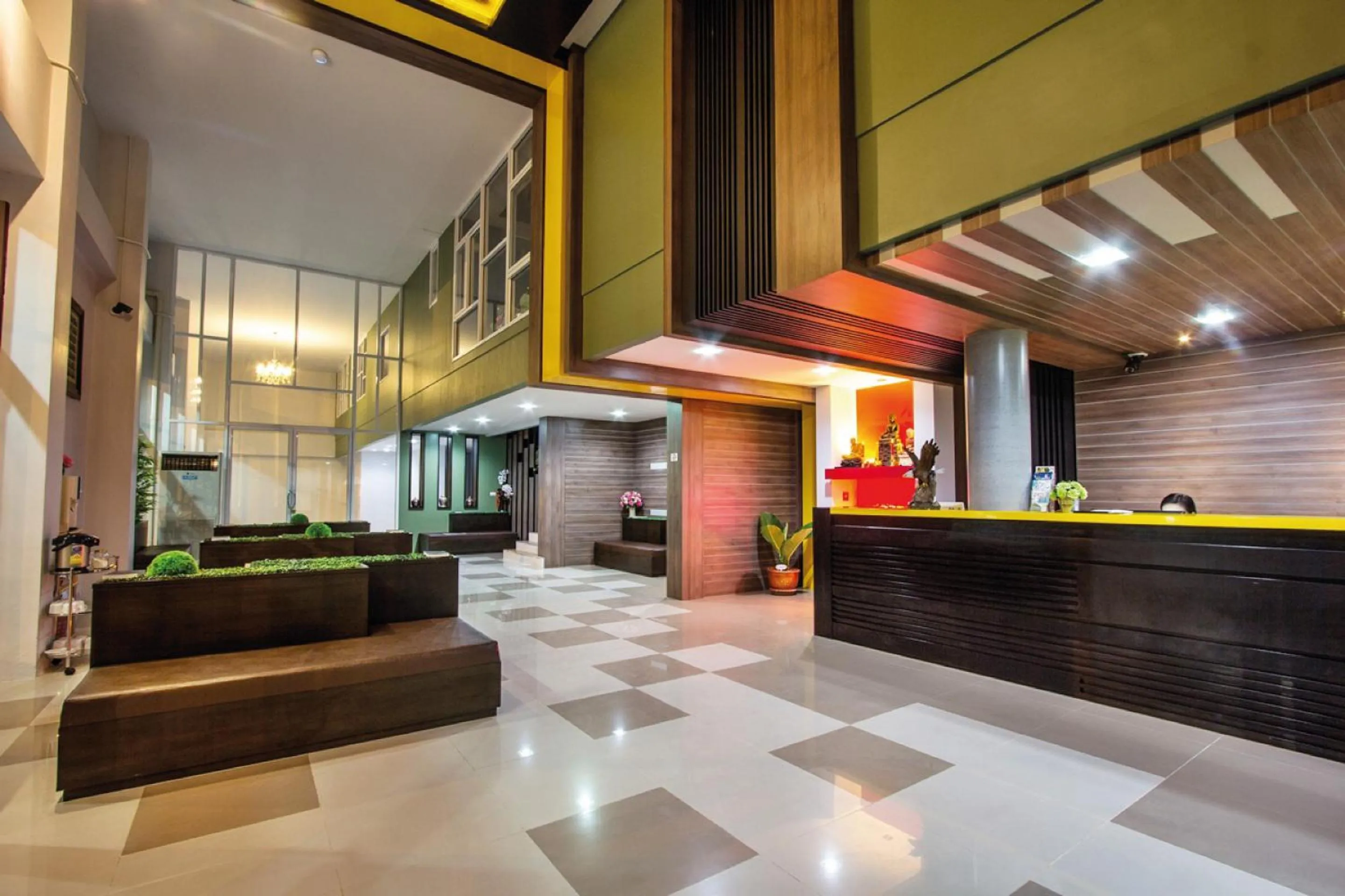 Lobby or reception in Maison de Cheer