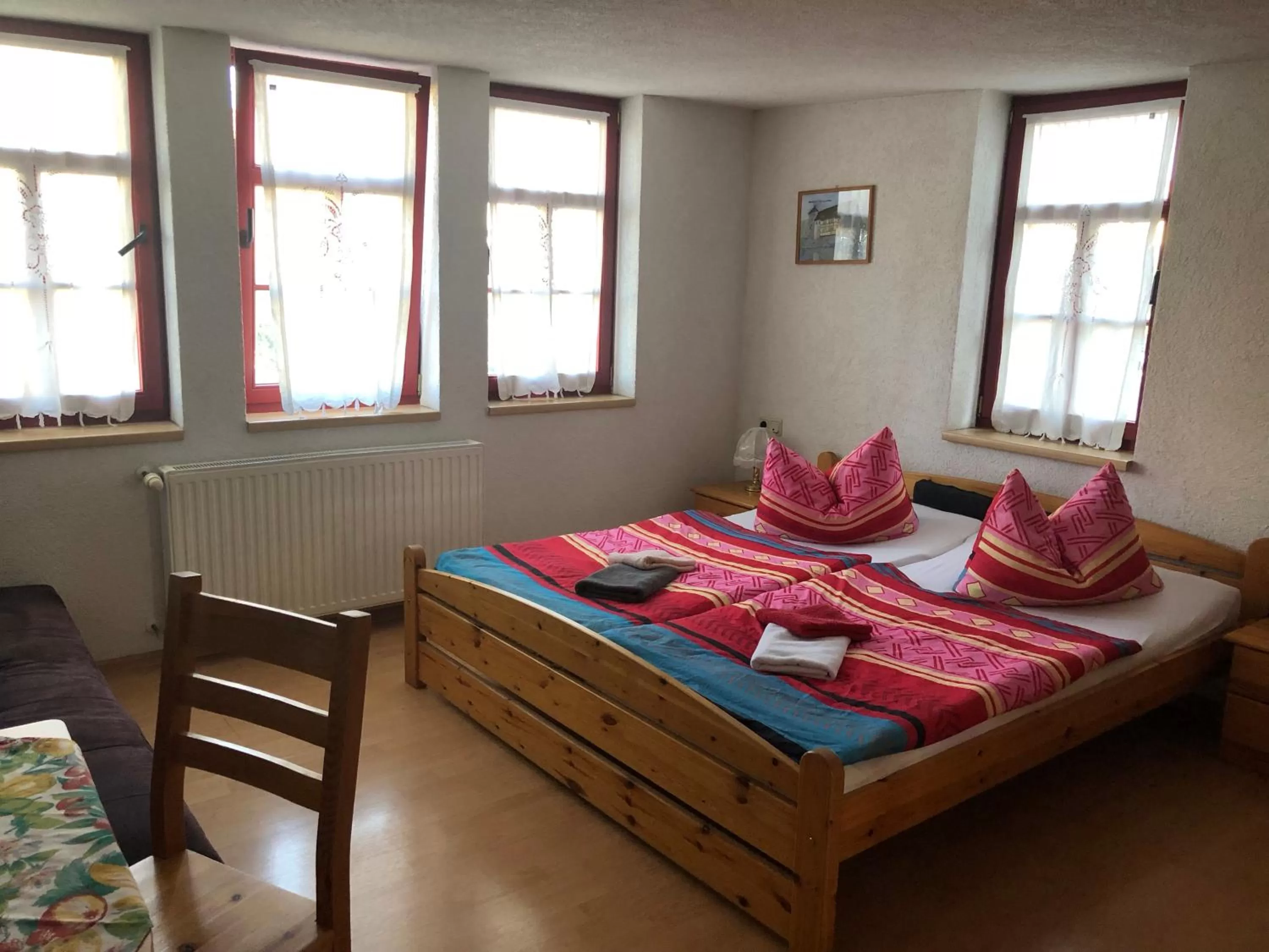 Bed in Gasthaus Zur Weintraube