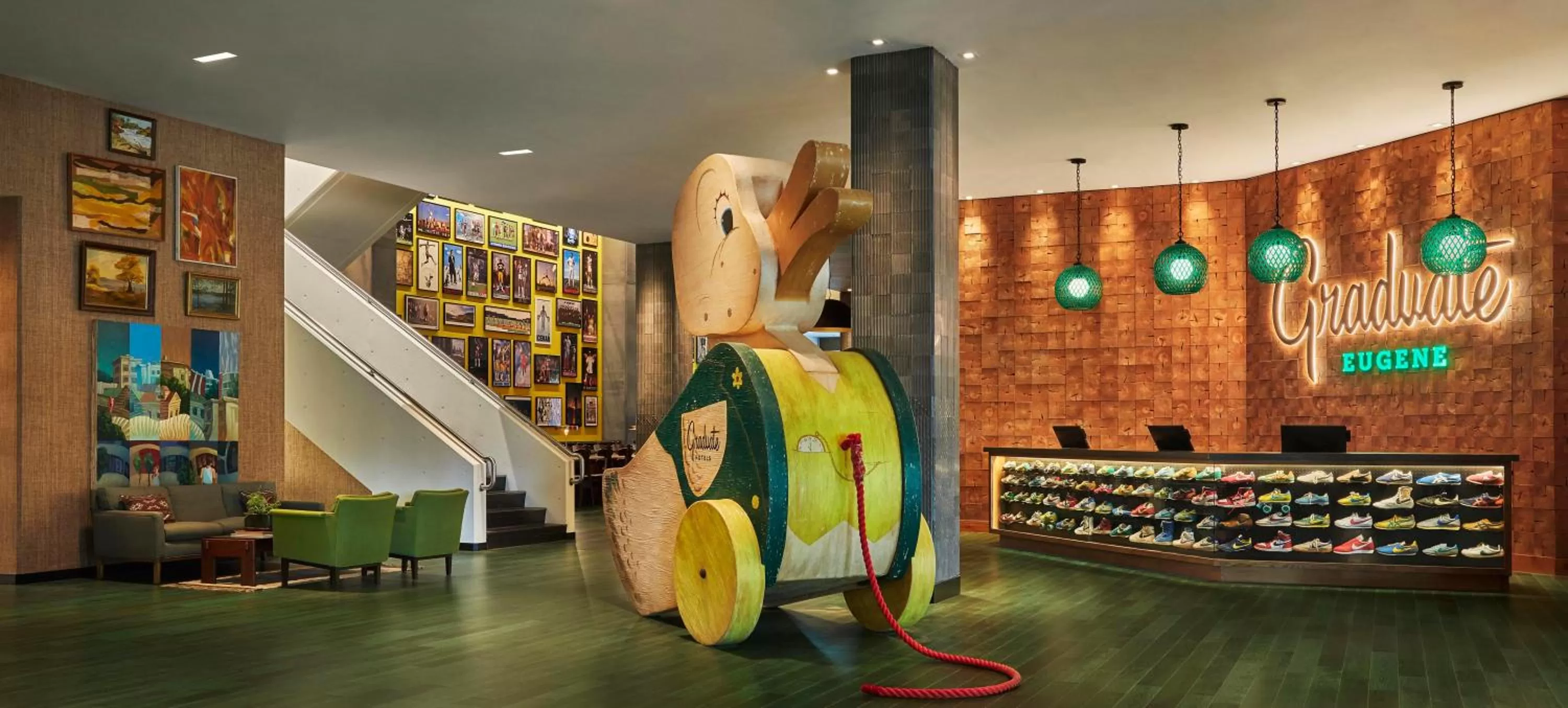 Lobby or reception in Graduate by Hilton Eugene