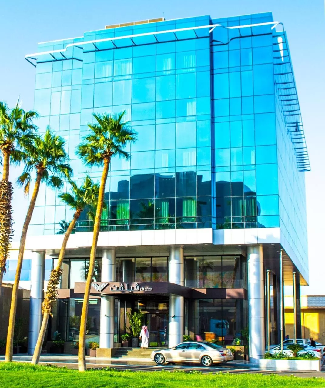 Facade/entrance in Velvet Hotel Jeddah