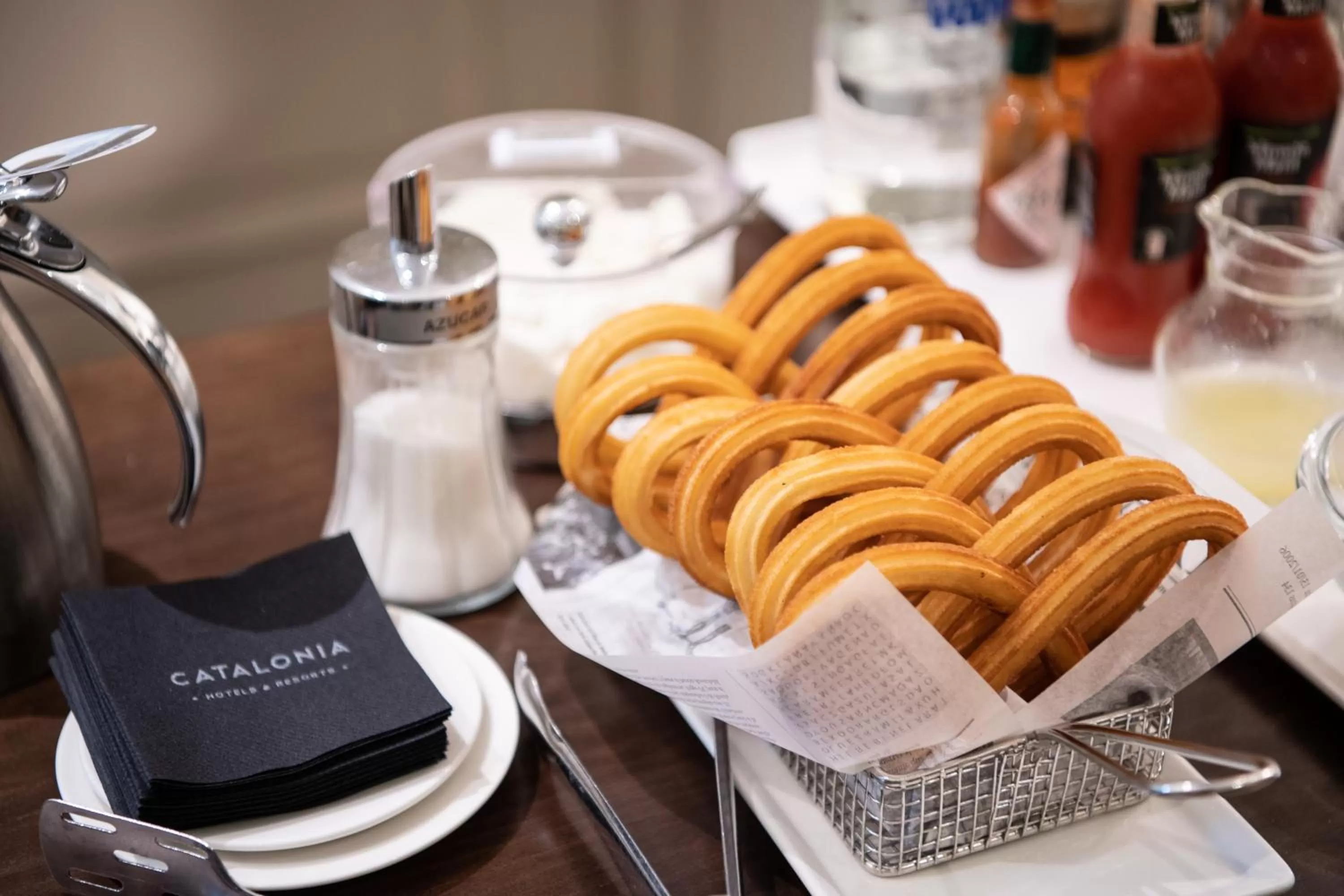 Buffet breakfast in Catalonia Plaza Mayor