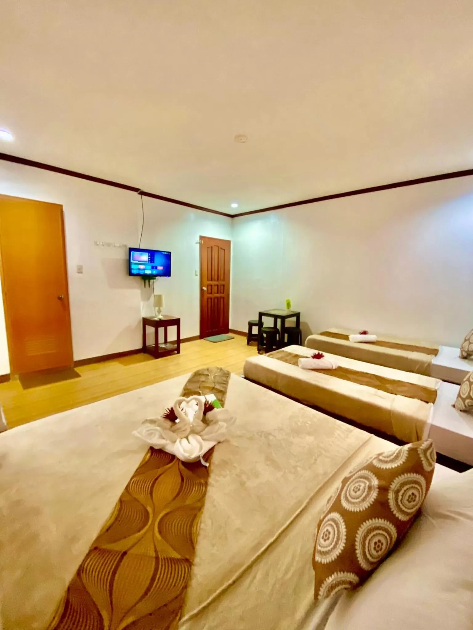 Bed in Sophias Beach Guest House