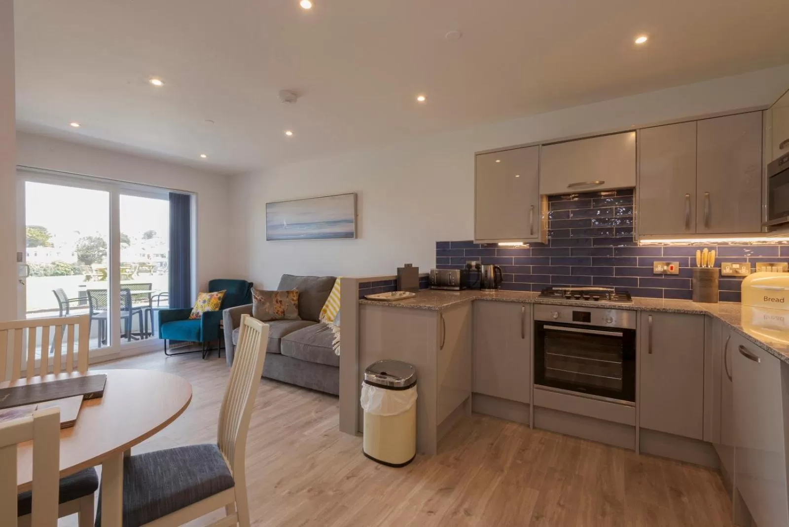 Kitchen or kitchenette in Porth Veor Manor Villas & Apartments