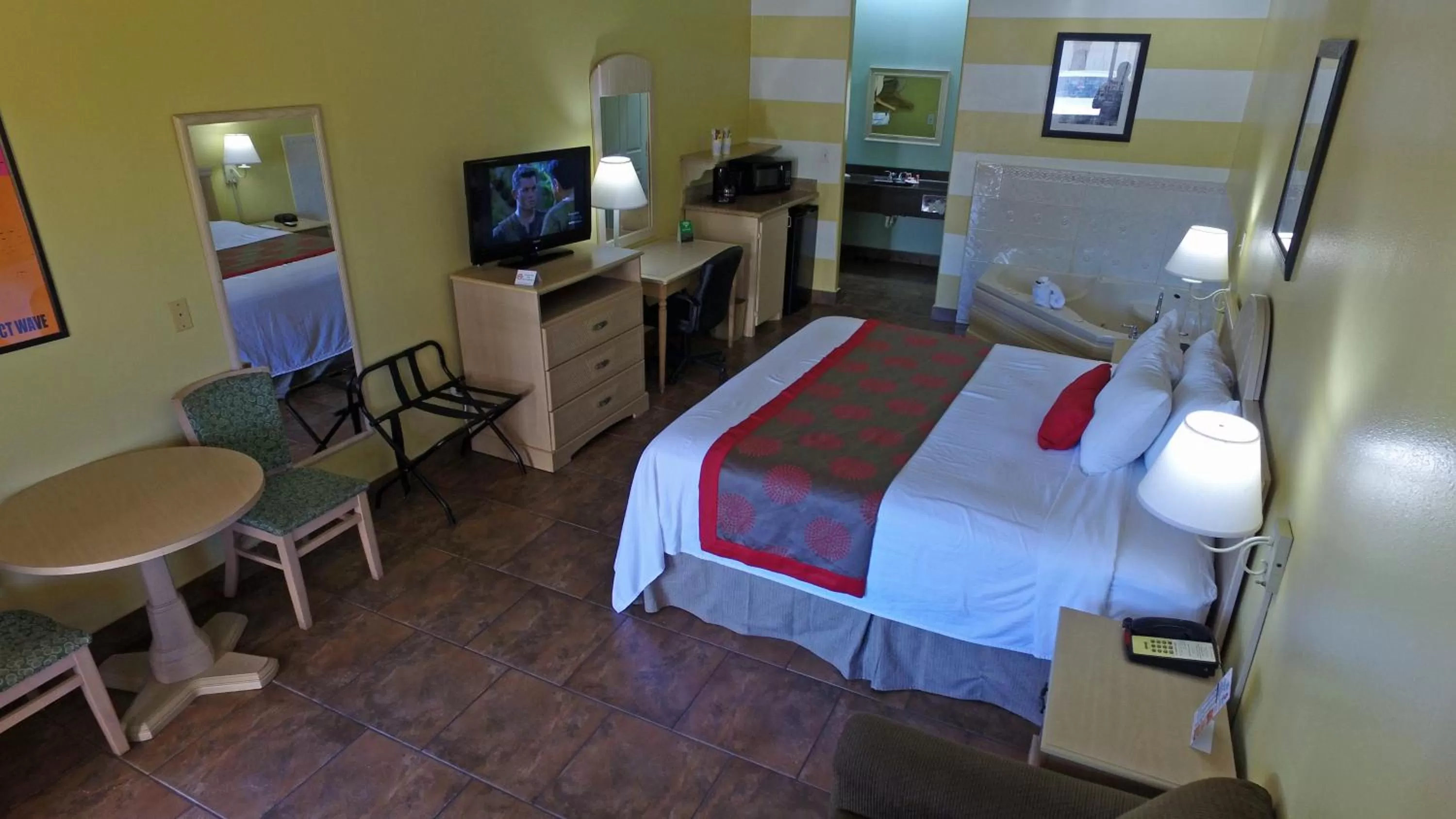 Bed in Ramada by Wyndham & Suites South Padre Island