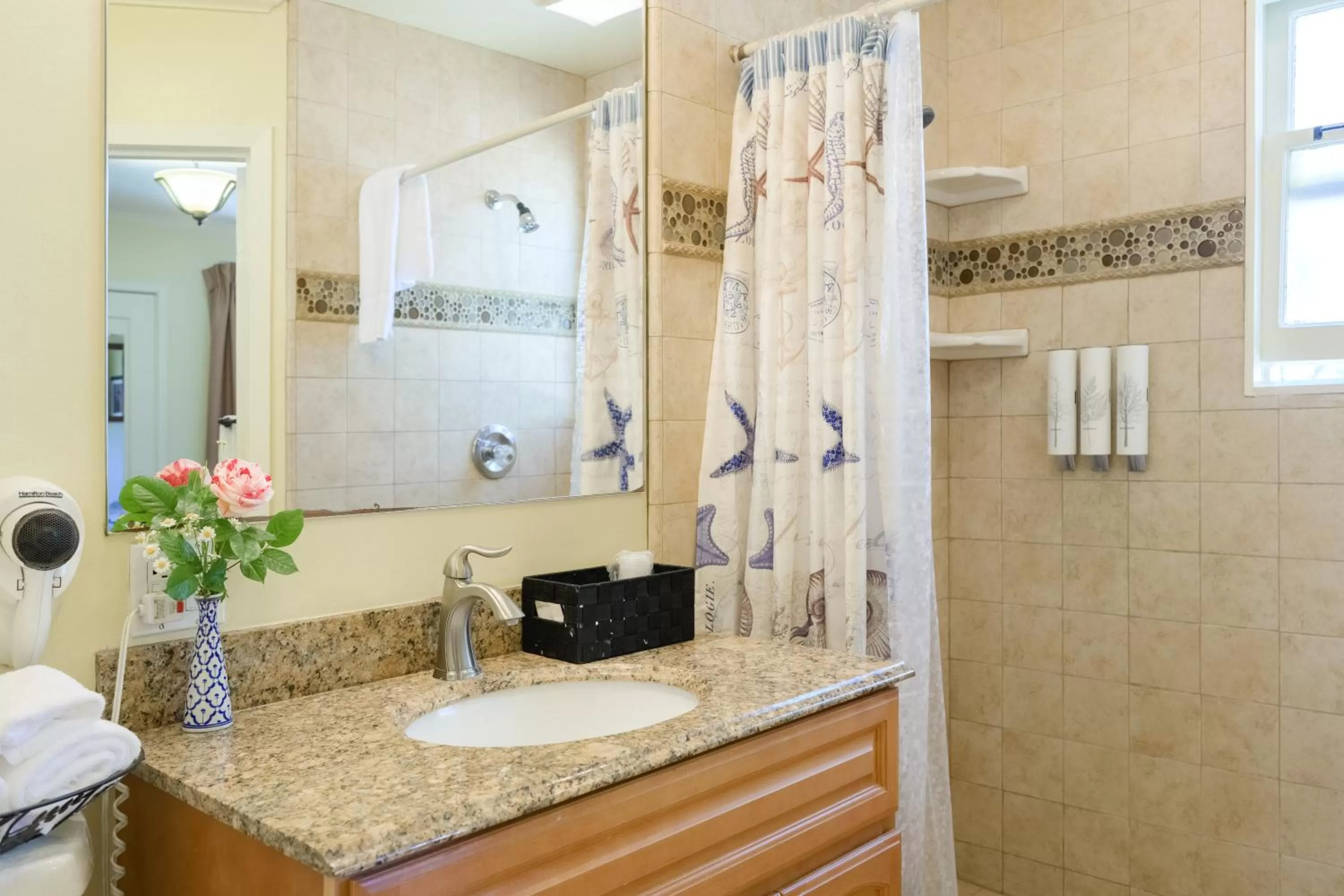 Bathroom in Marina Motel