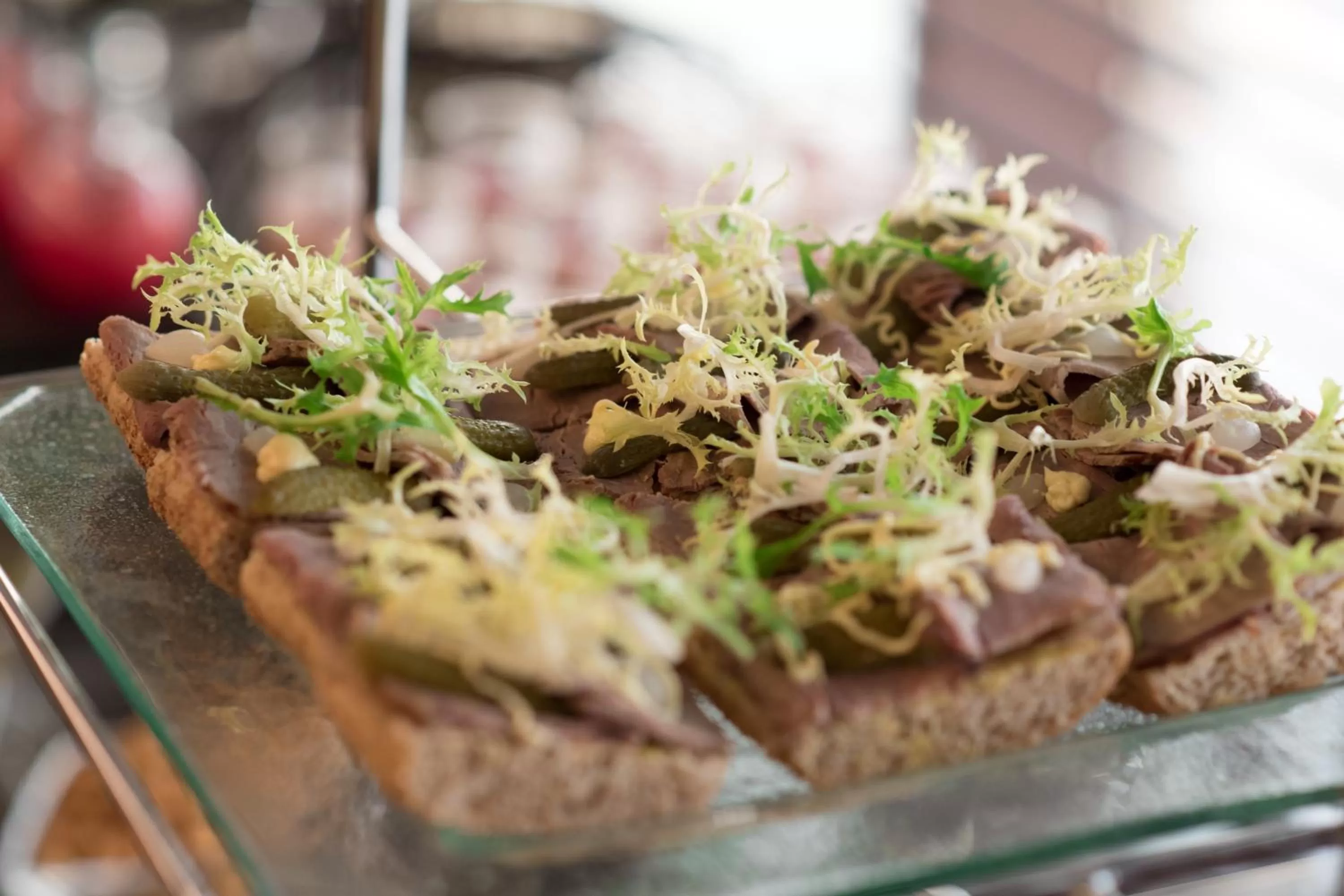 Food close-up in Radisson Blu Hotel, Doha