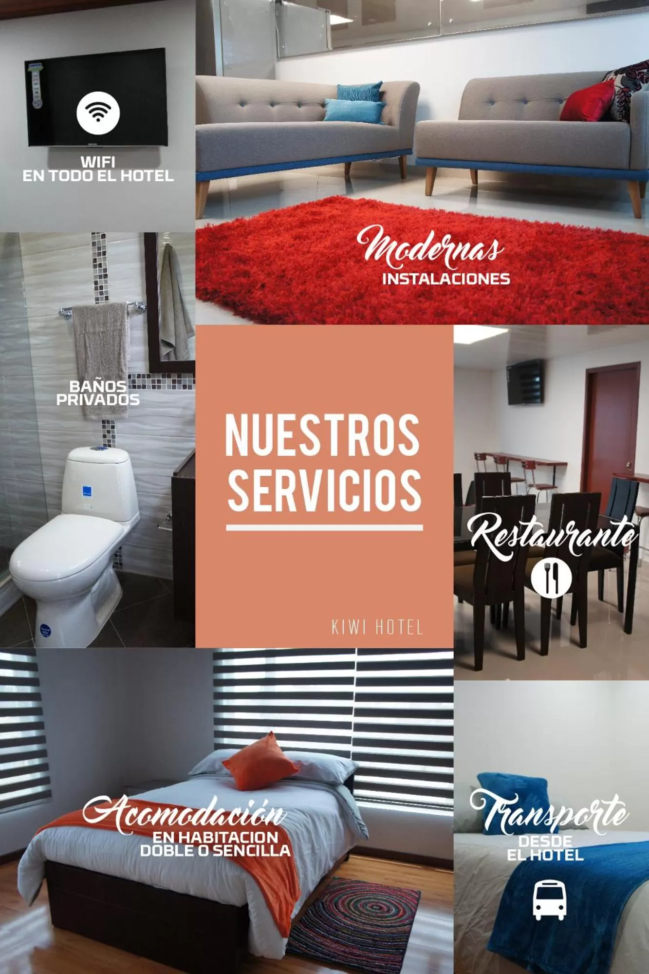 Location in Hotel Casa Huesped Kiwi