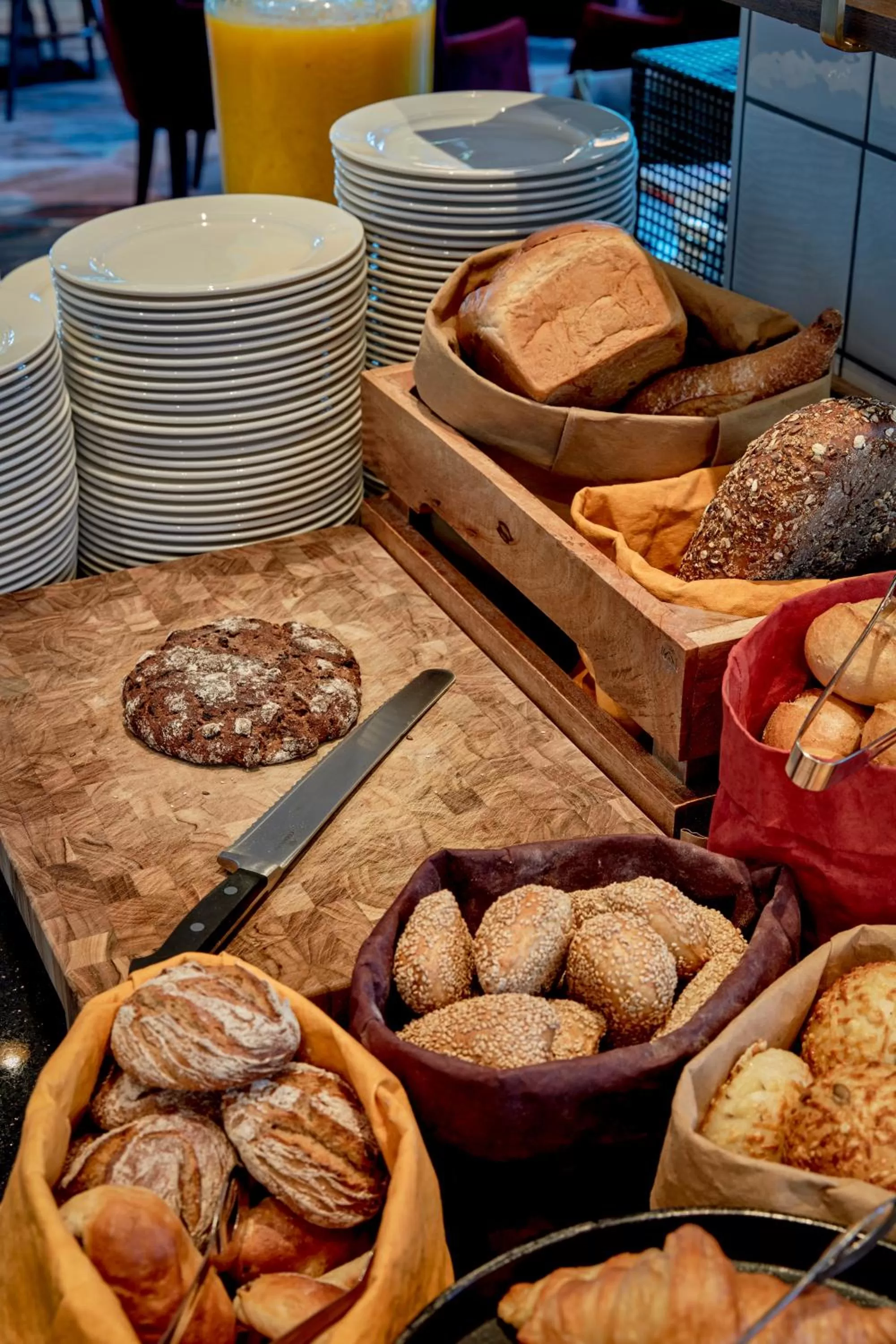 Buffet breakfast in 25hours Hotel Das Tour