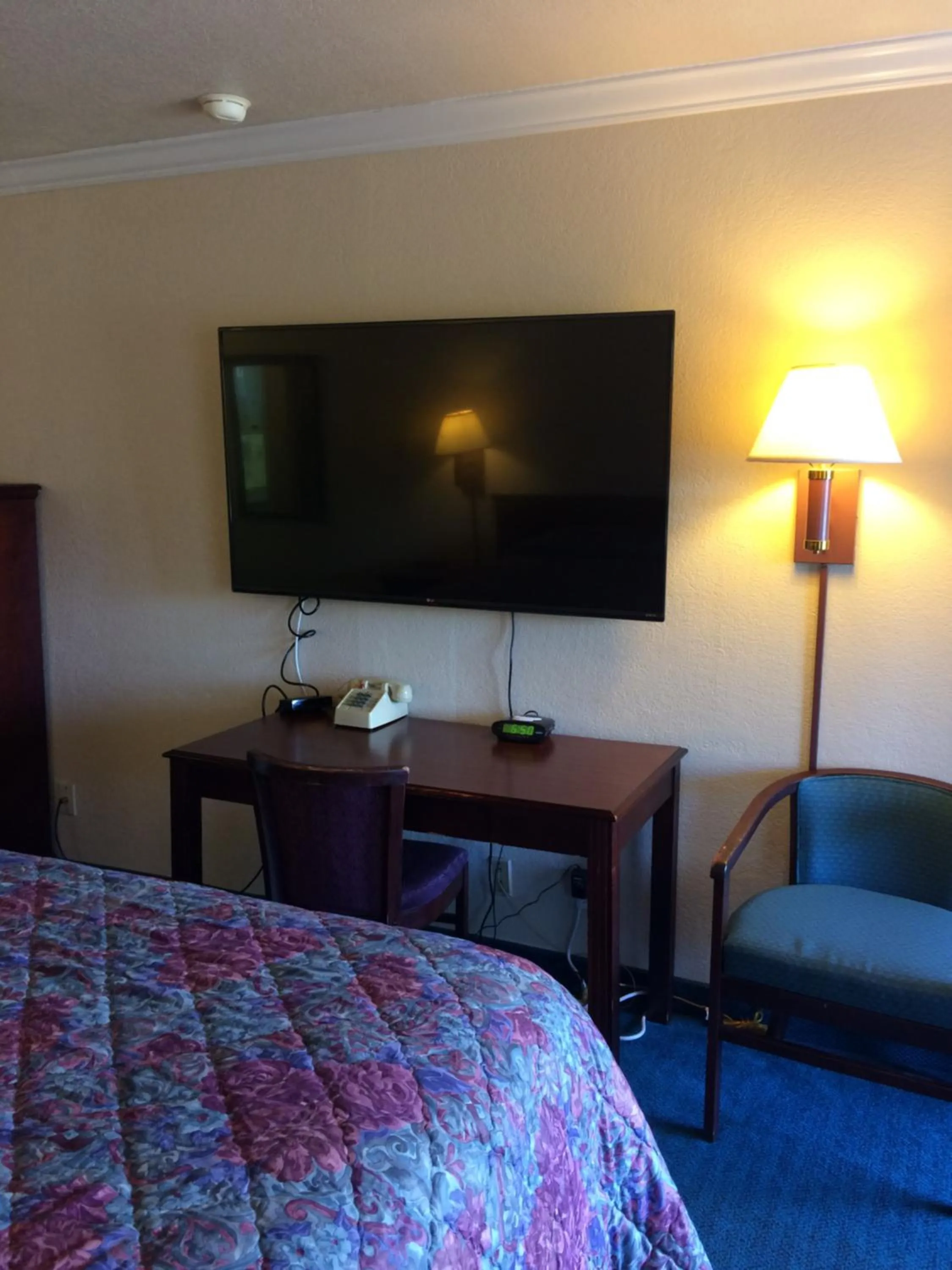 TV and multimedia, Bed in Oak Motel