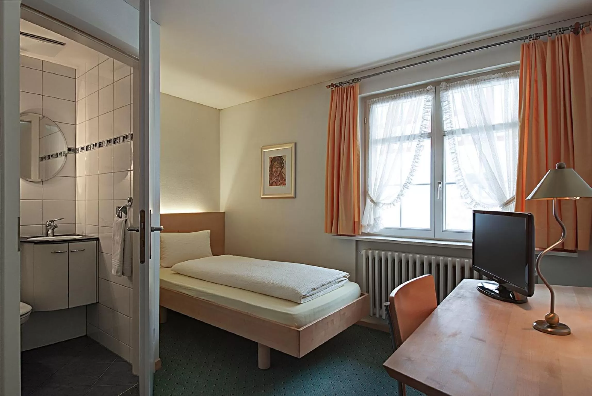 Bed, Room Photo in Gasthof Eisenbahn
