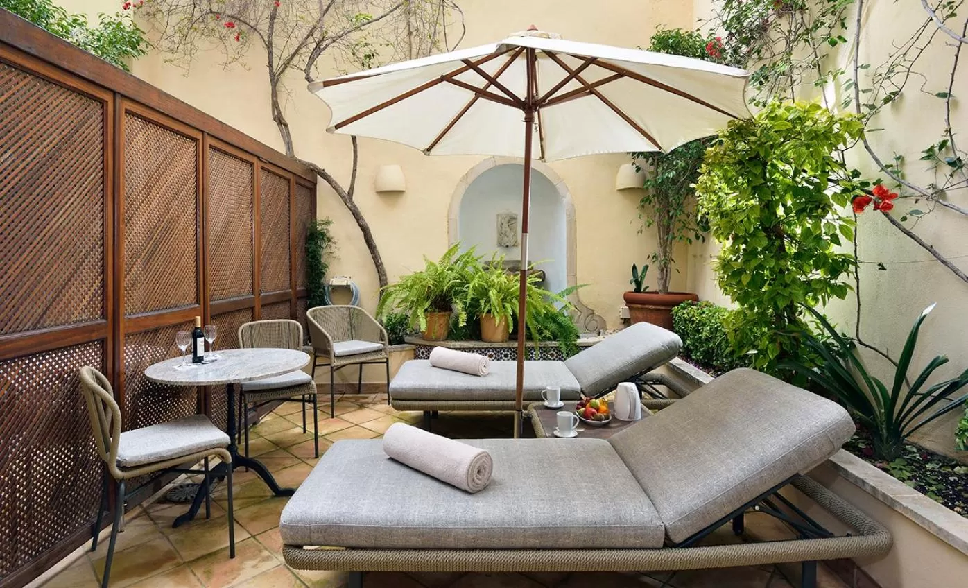 Patio in Hotel San Lorenzo - Adults Only