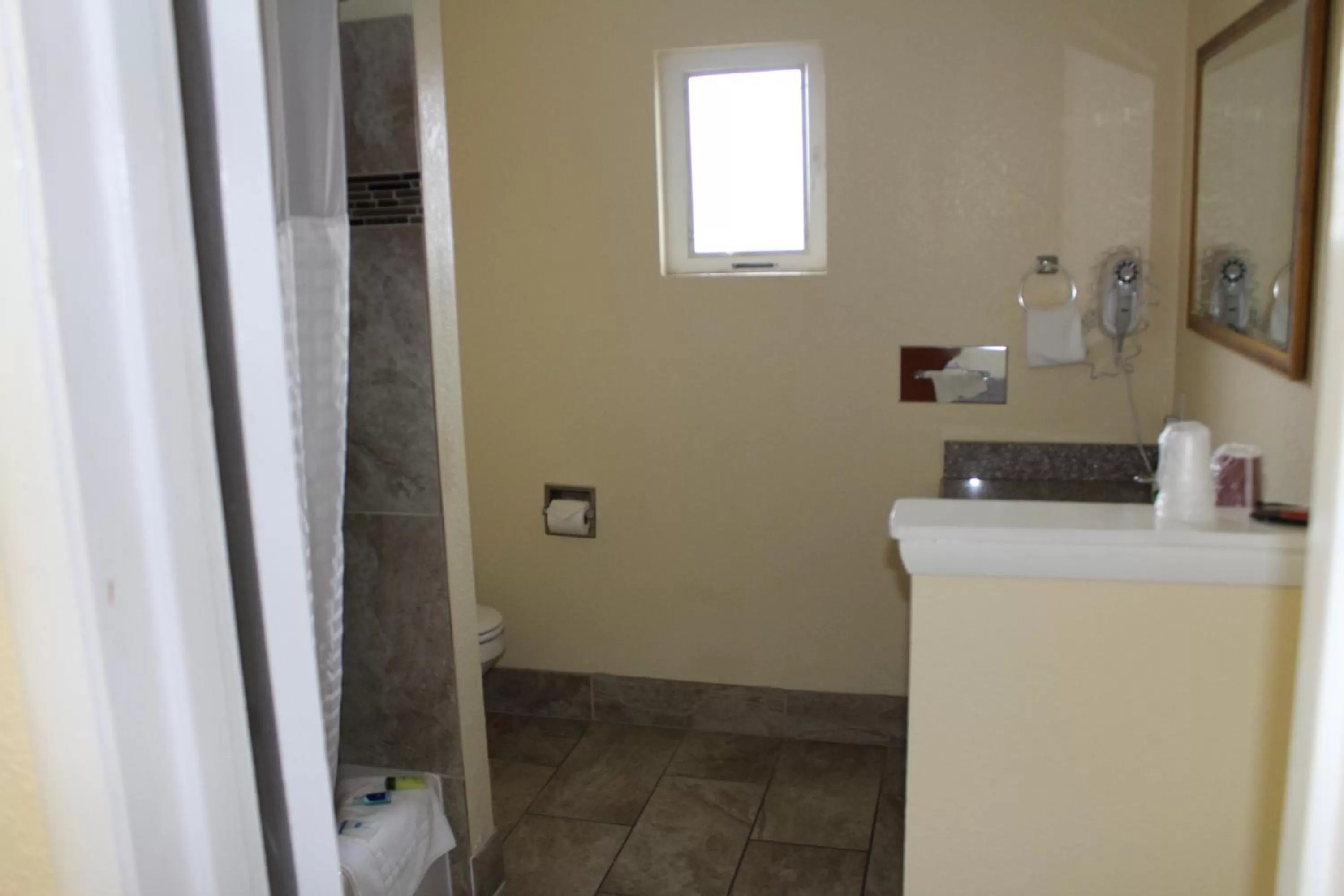 Bathroom in Rodeway Inn Medford South I-5