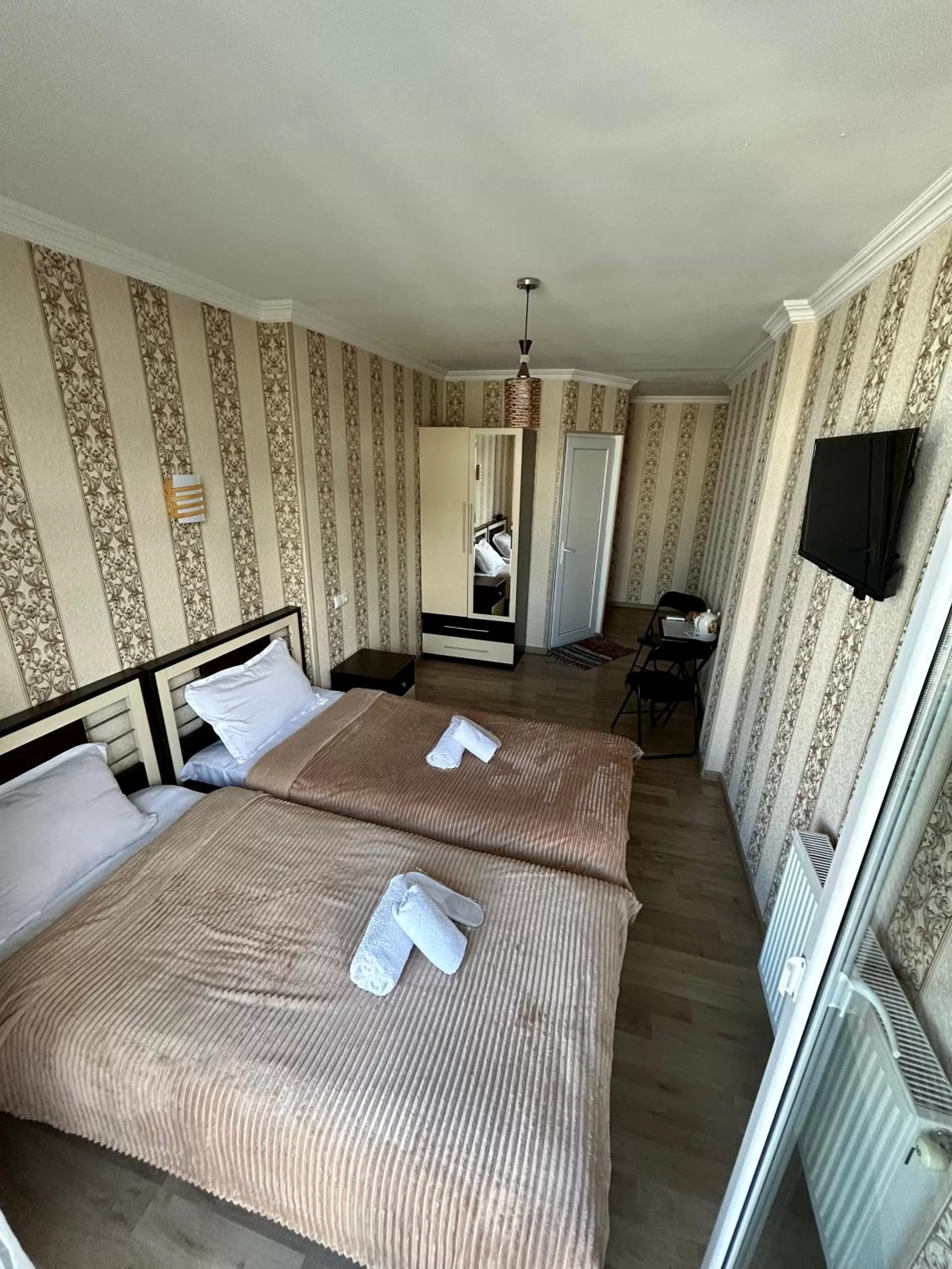 Bed in Hotel Marioni