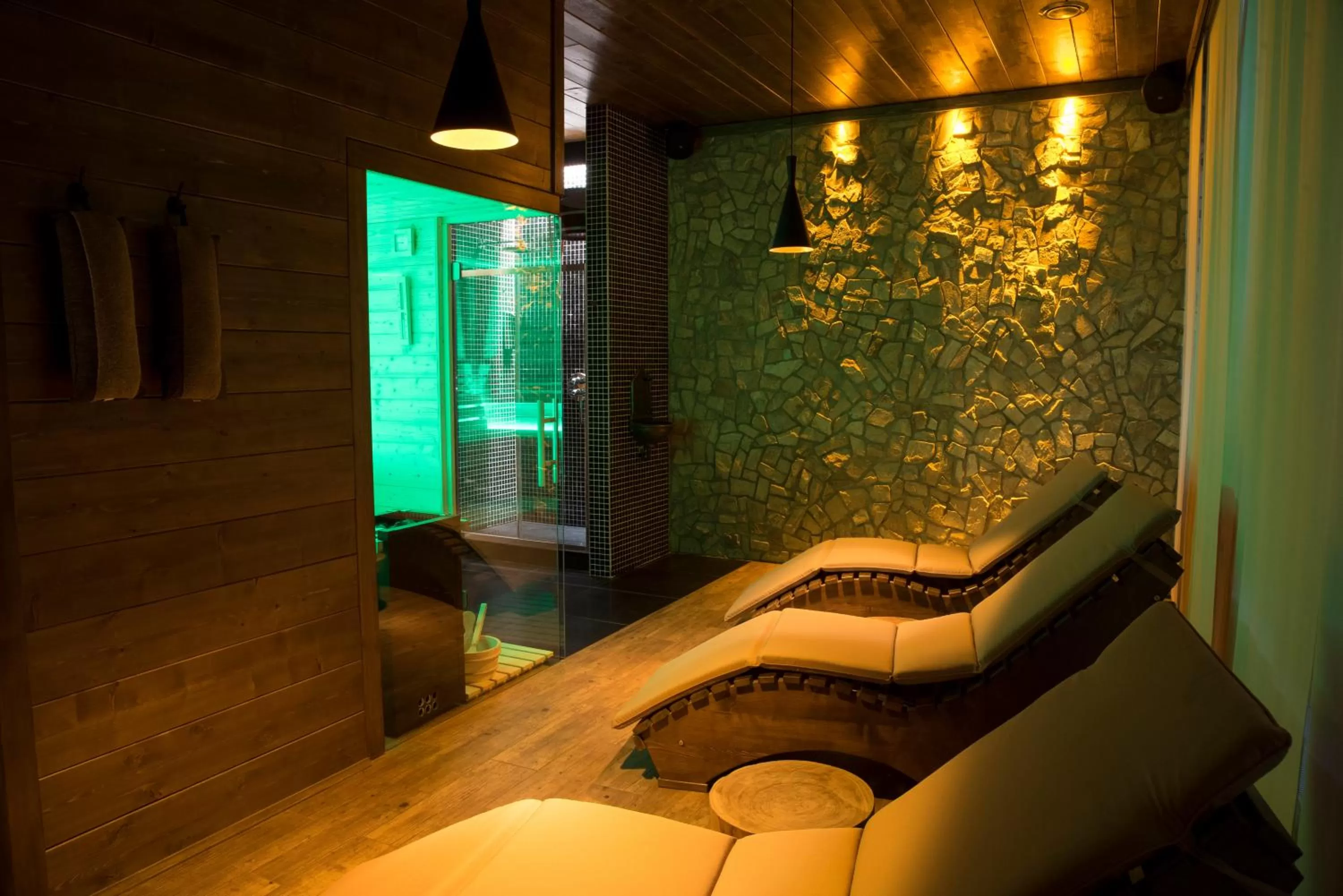 Sauna in Hotel Na Baste