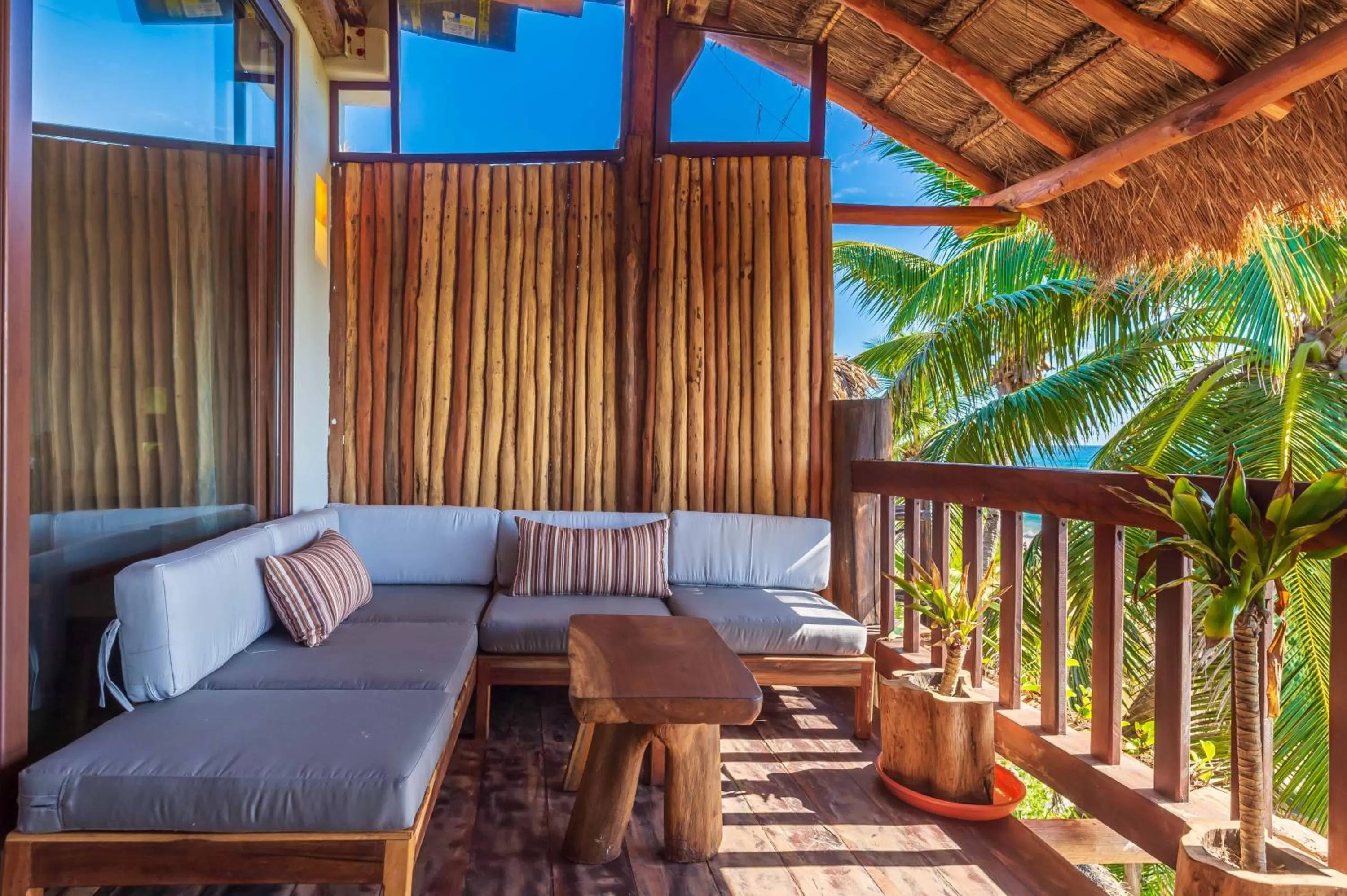 Balcony/Terrace in Kanan Tulum Hotel & Spa Adults Only Playground