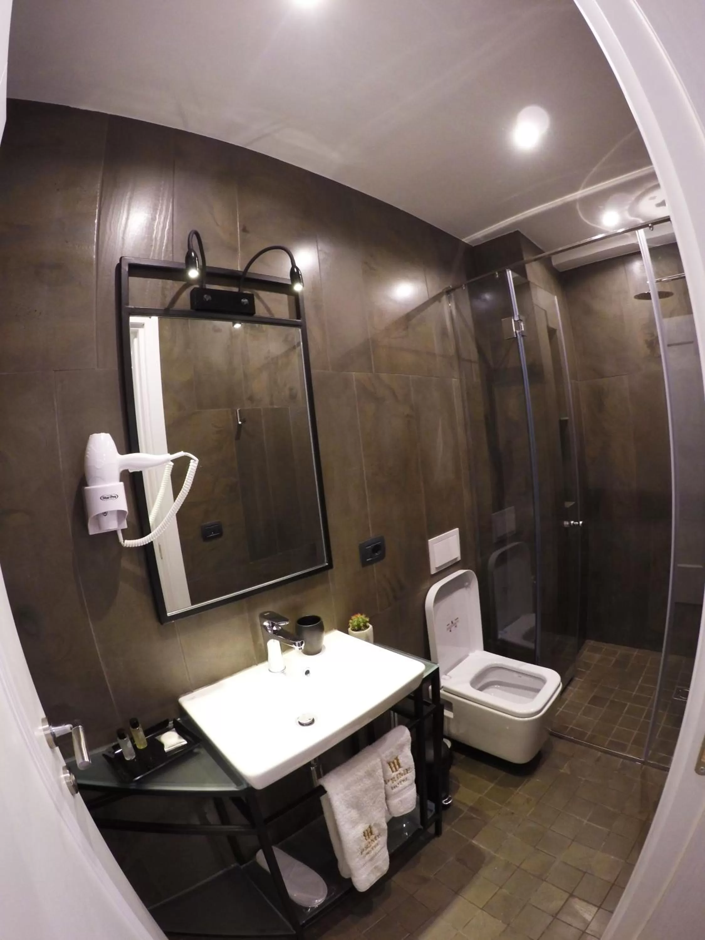 Shower, Bathroom in Prime Hotel