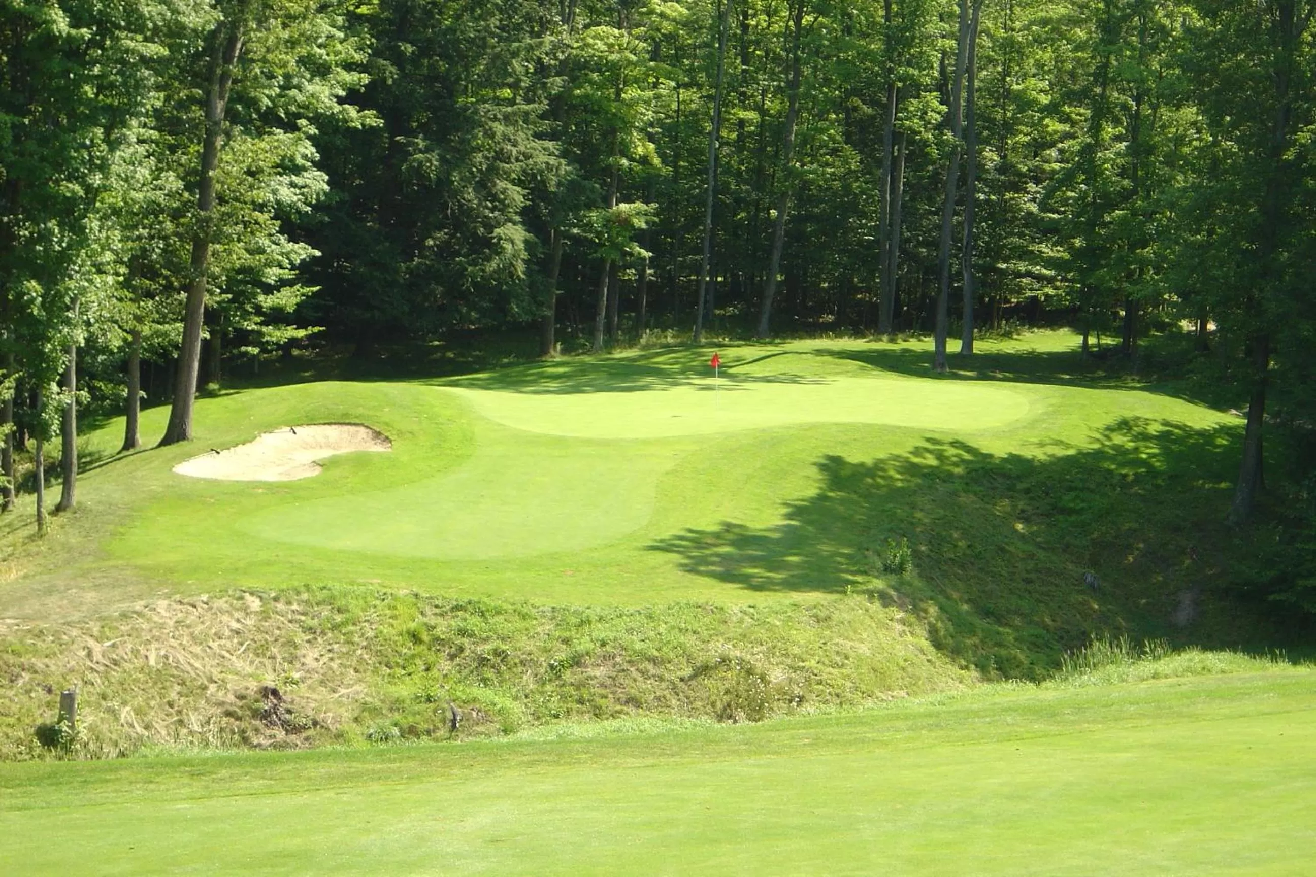Golfcourse, Golf in Caberfae Peaks Ski & Golf Resort