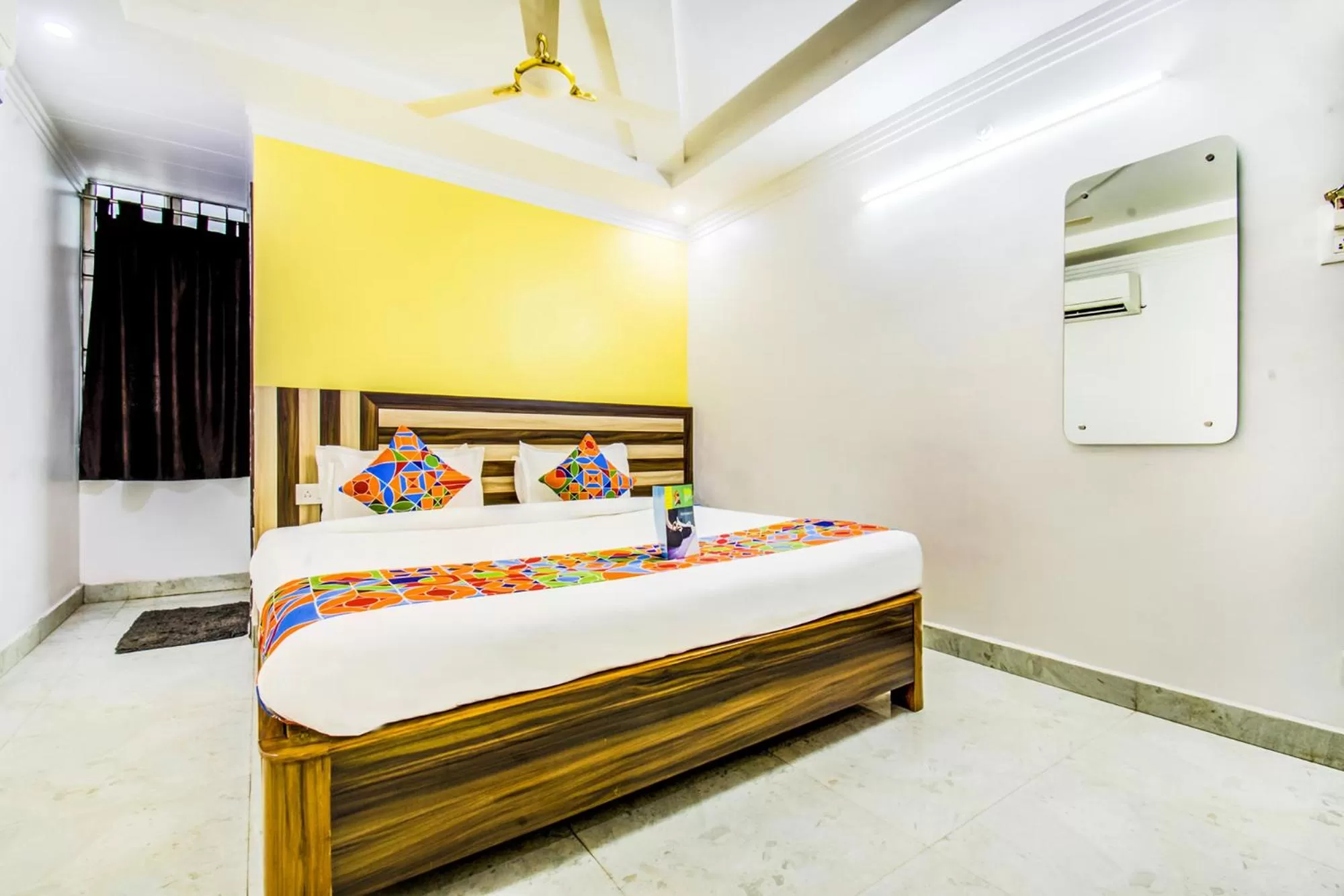 Bedroom, Bed in FabHotel Grand Sheela