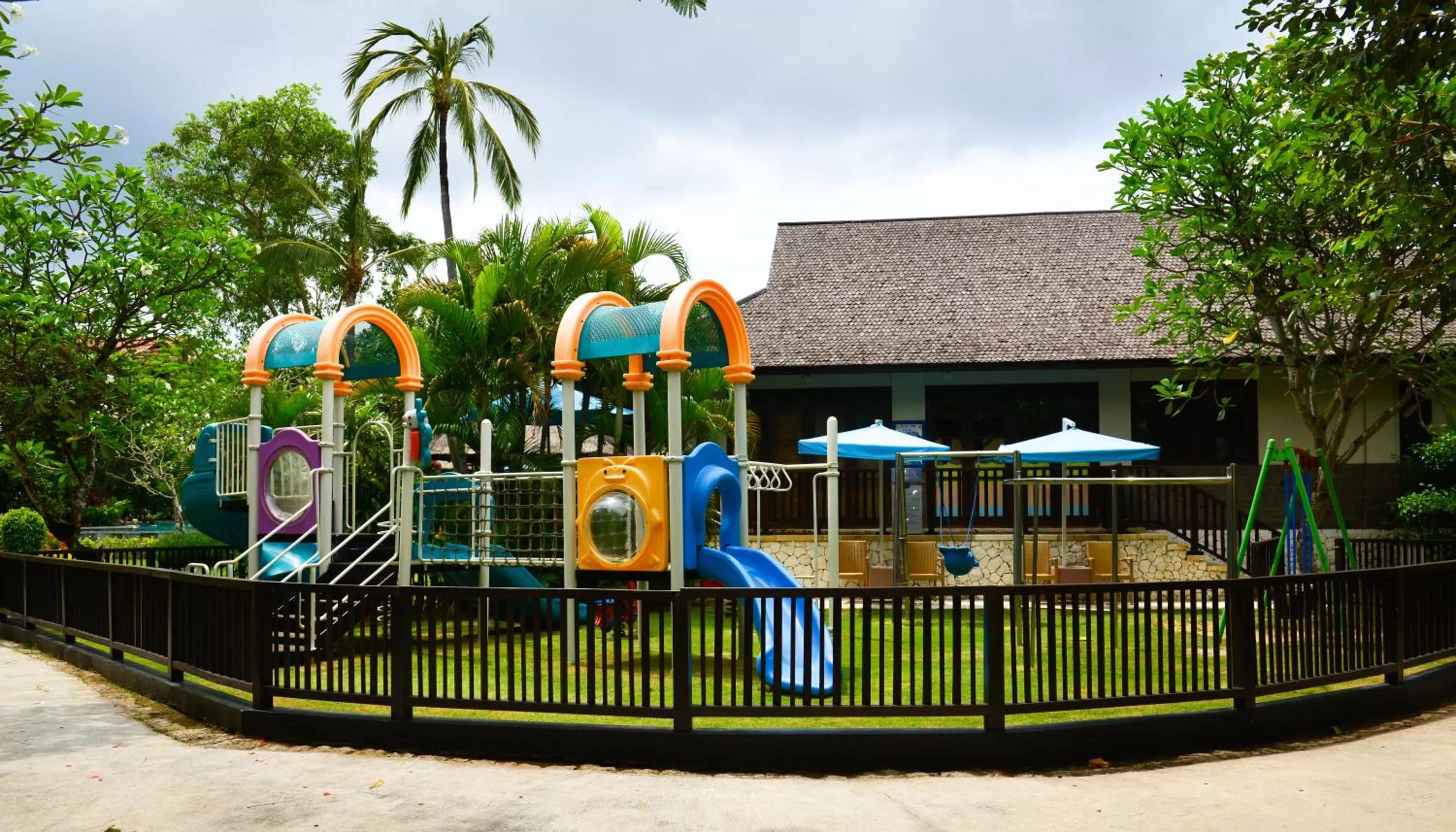 Children play ground in Novotel Bali Nusa Dua