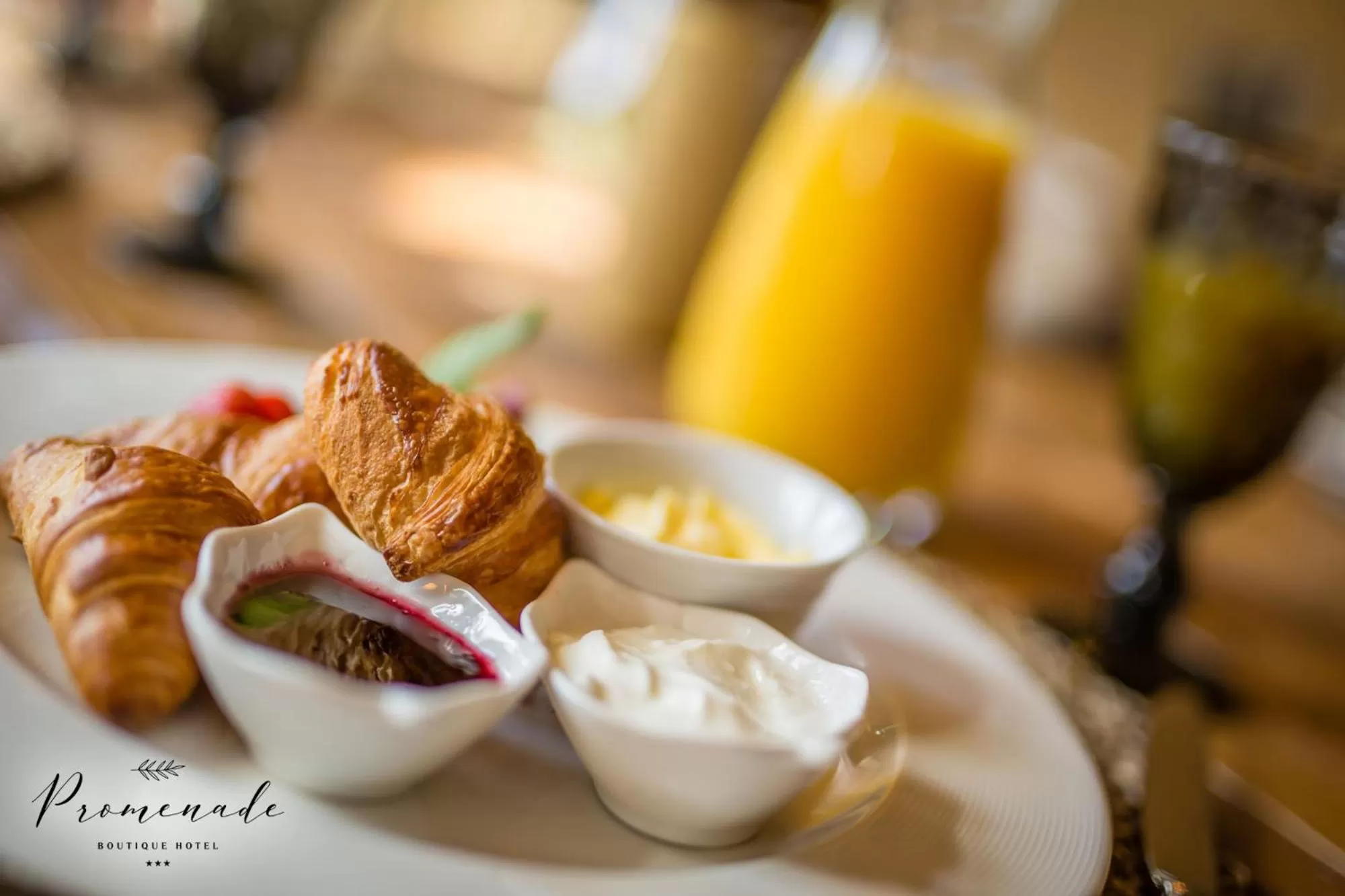 Food and drinks in Hotel Residence Promenade