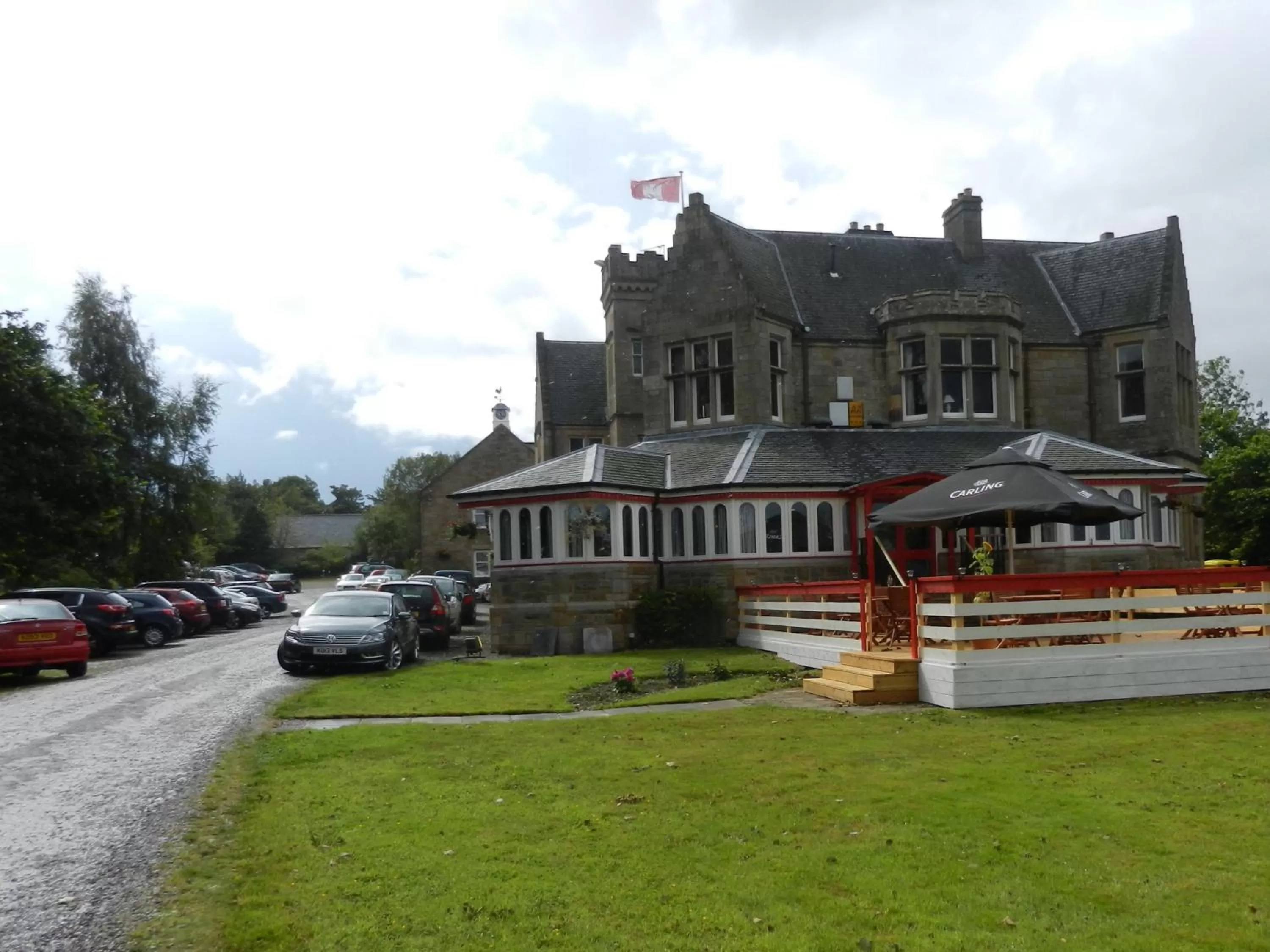 Facade/entrance in Morangie Hotel Tain
