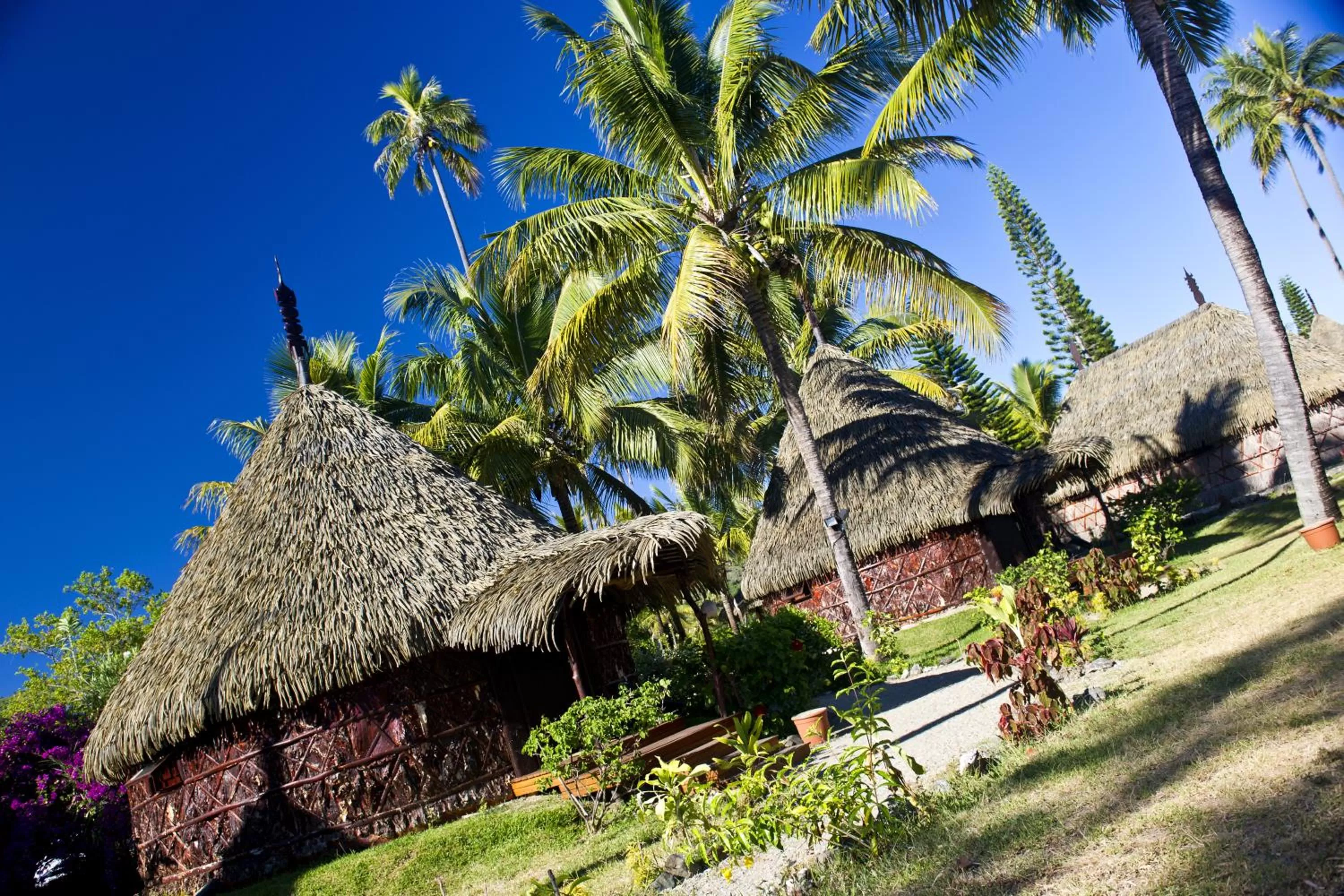 Facade/entrance in Hotel Koulnoue Village