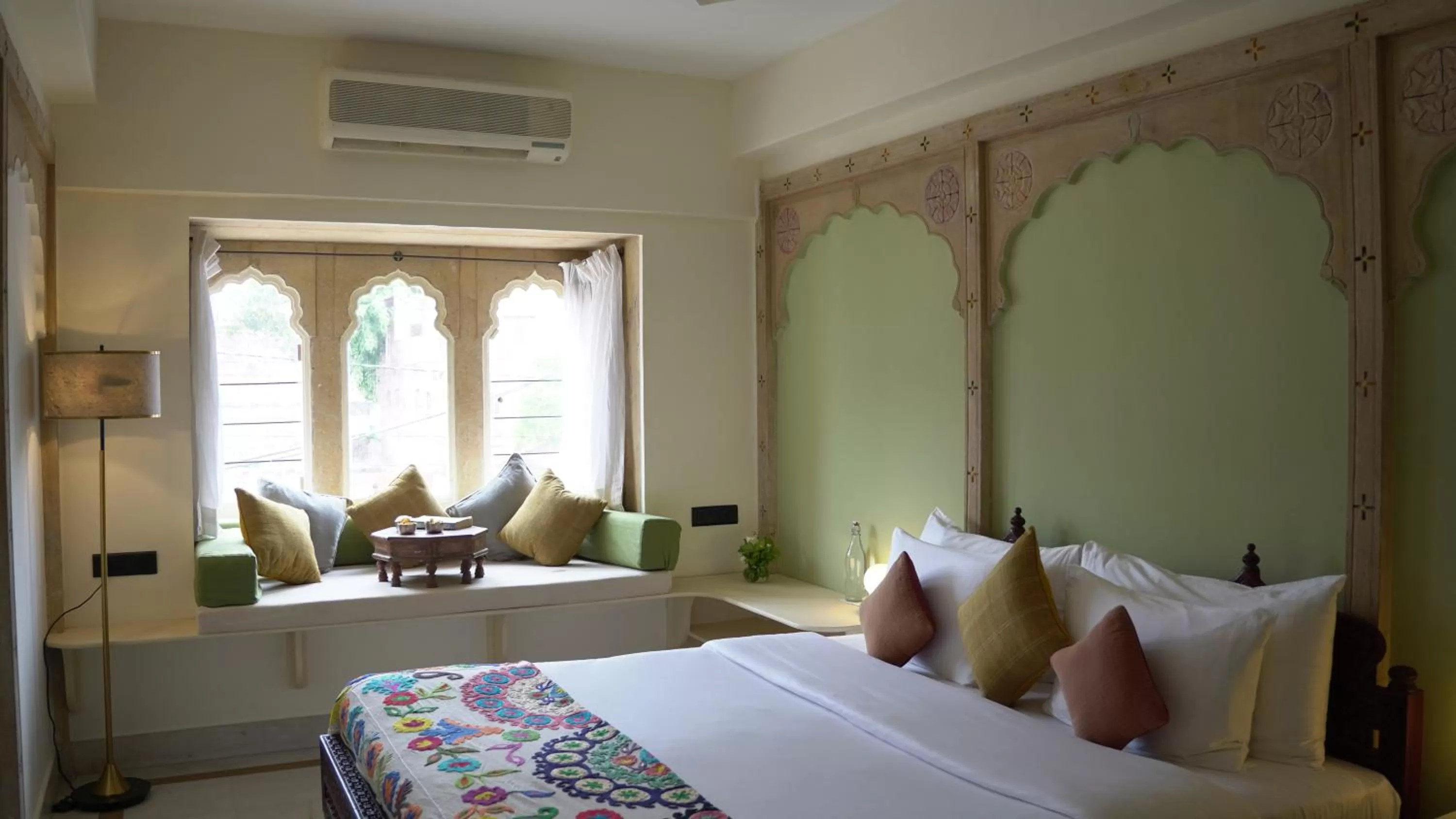 Seating area in The Stepwell Hotel