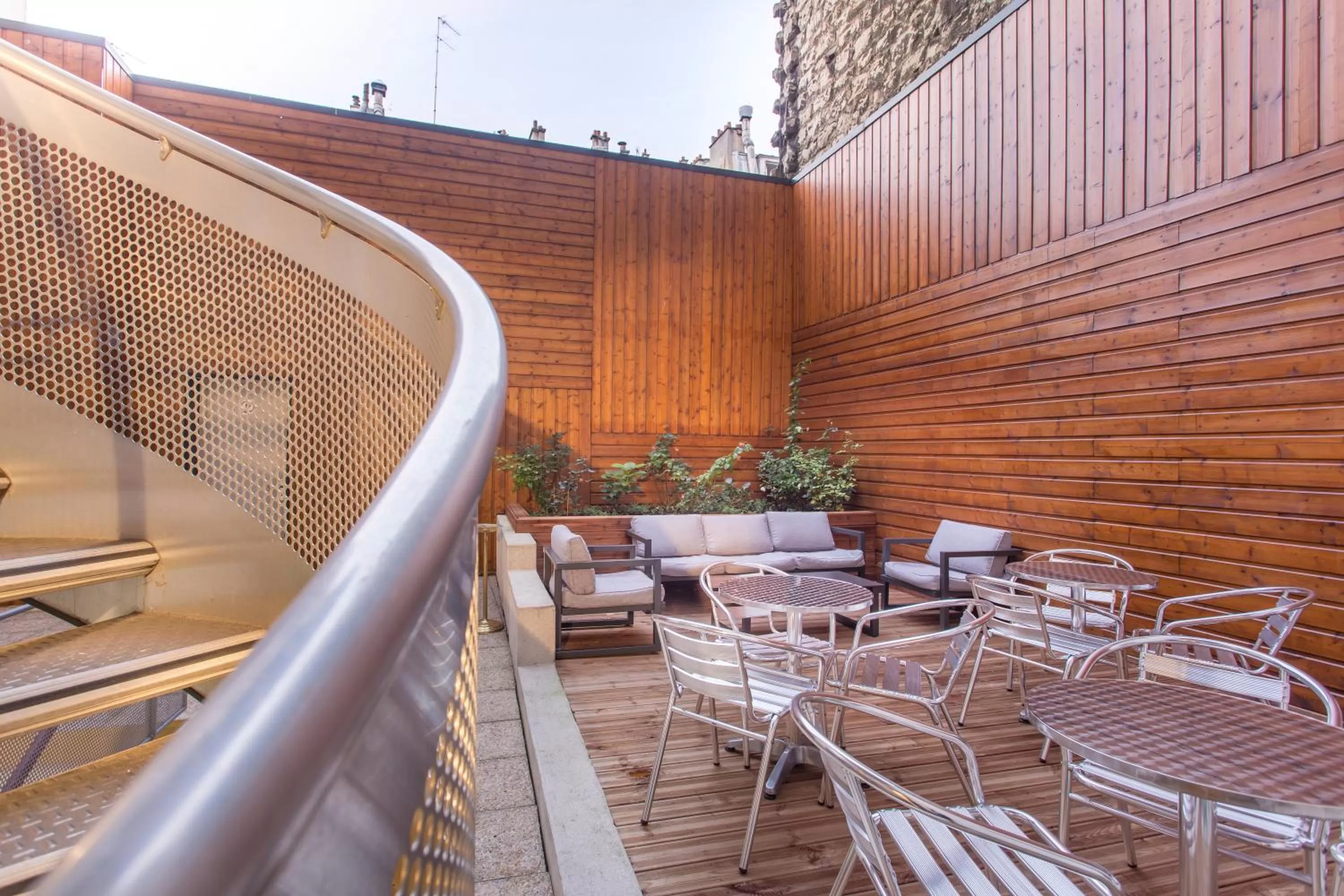 Balcony/Terrace in Mercure Paris Bastille Marais