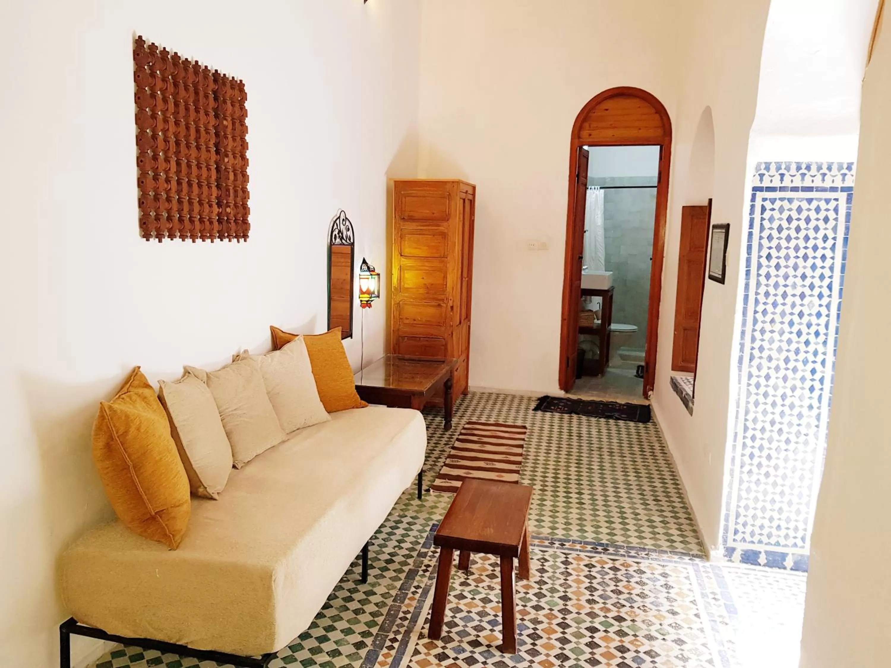 Seating Area in Riad Inspira