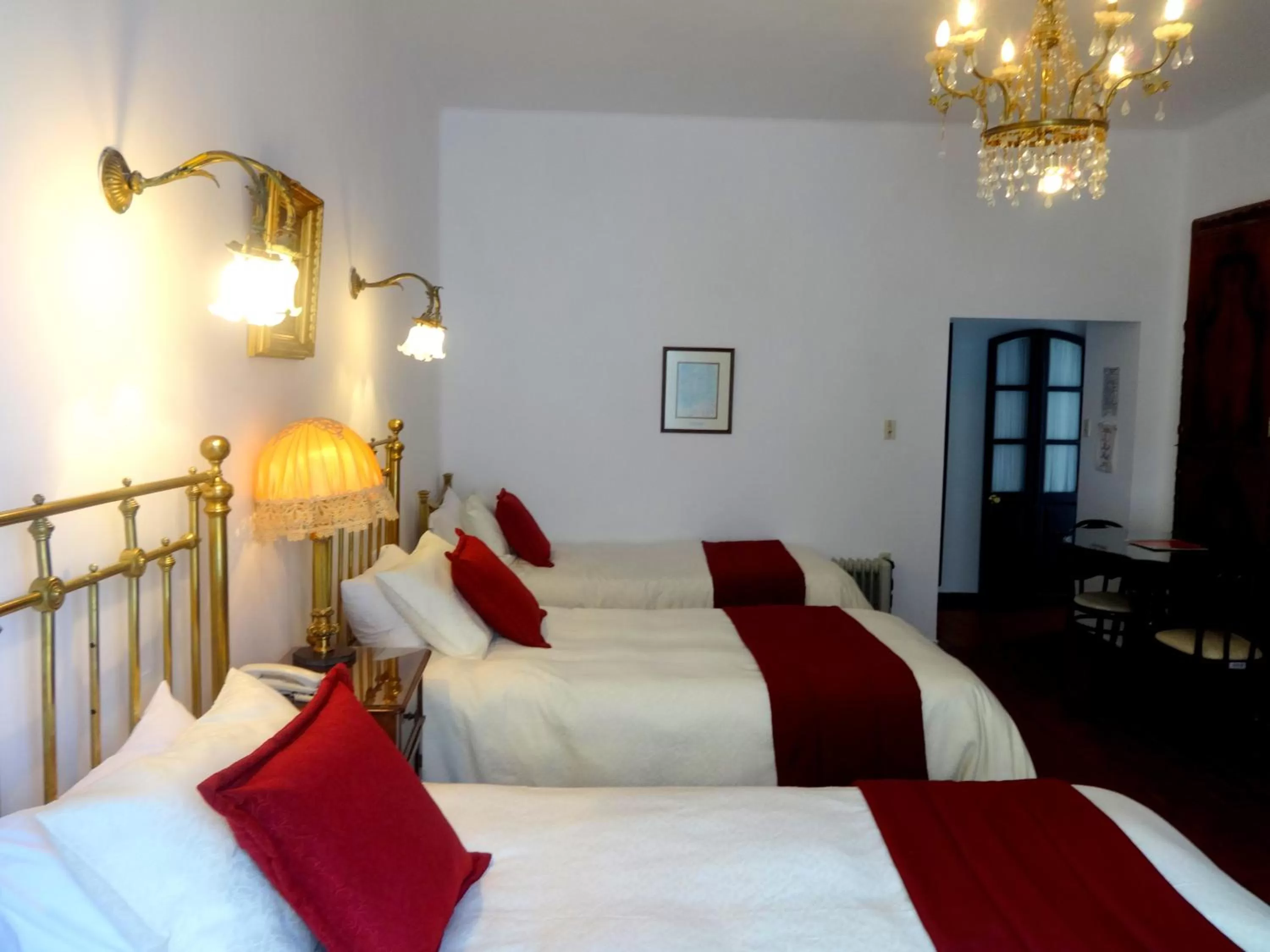 Decorative detail, Bed in El Hotel de Su Merced