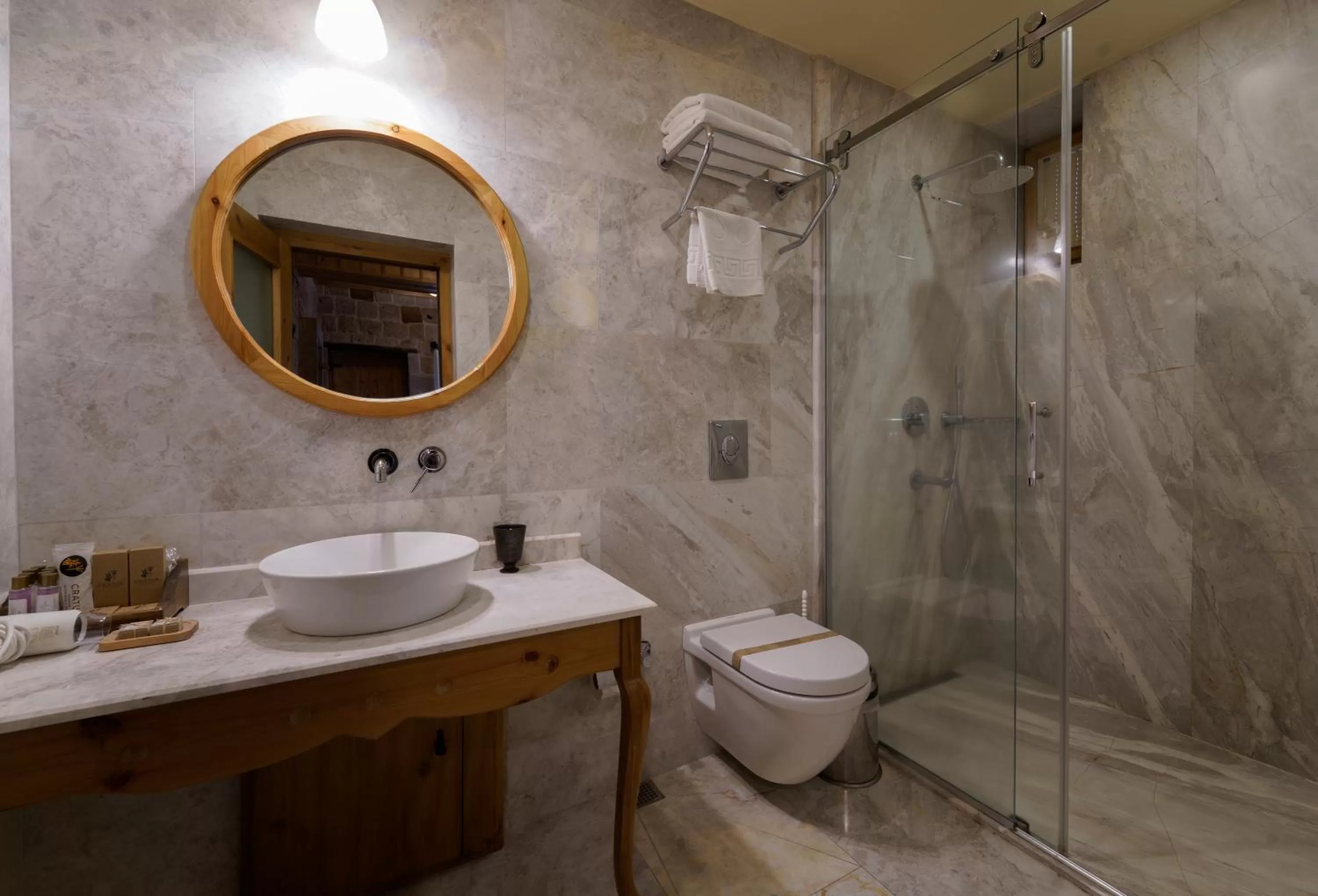 Toilet in Cratus Stone Palace