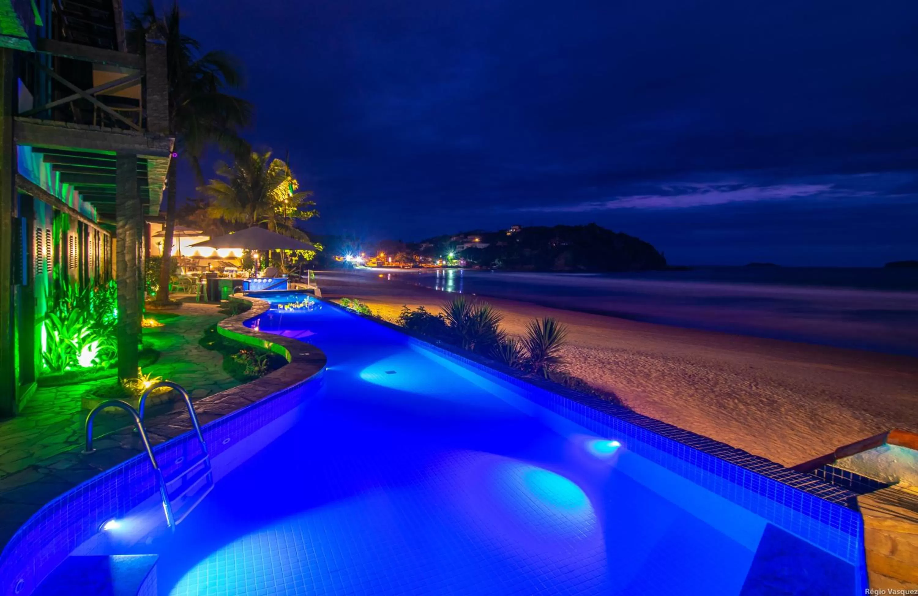 Sea view in Chez Pitu Praia Hotel