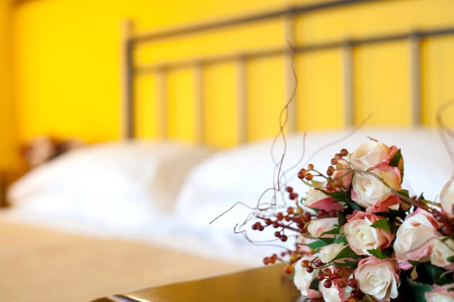 Bed in Hotel Charleston